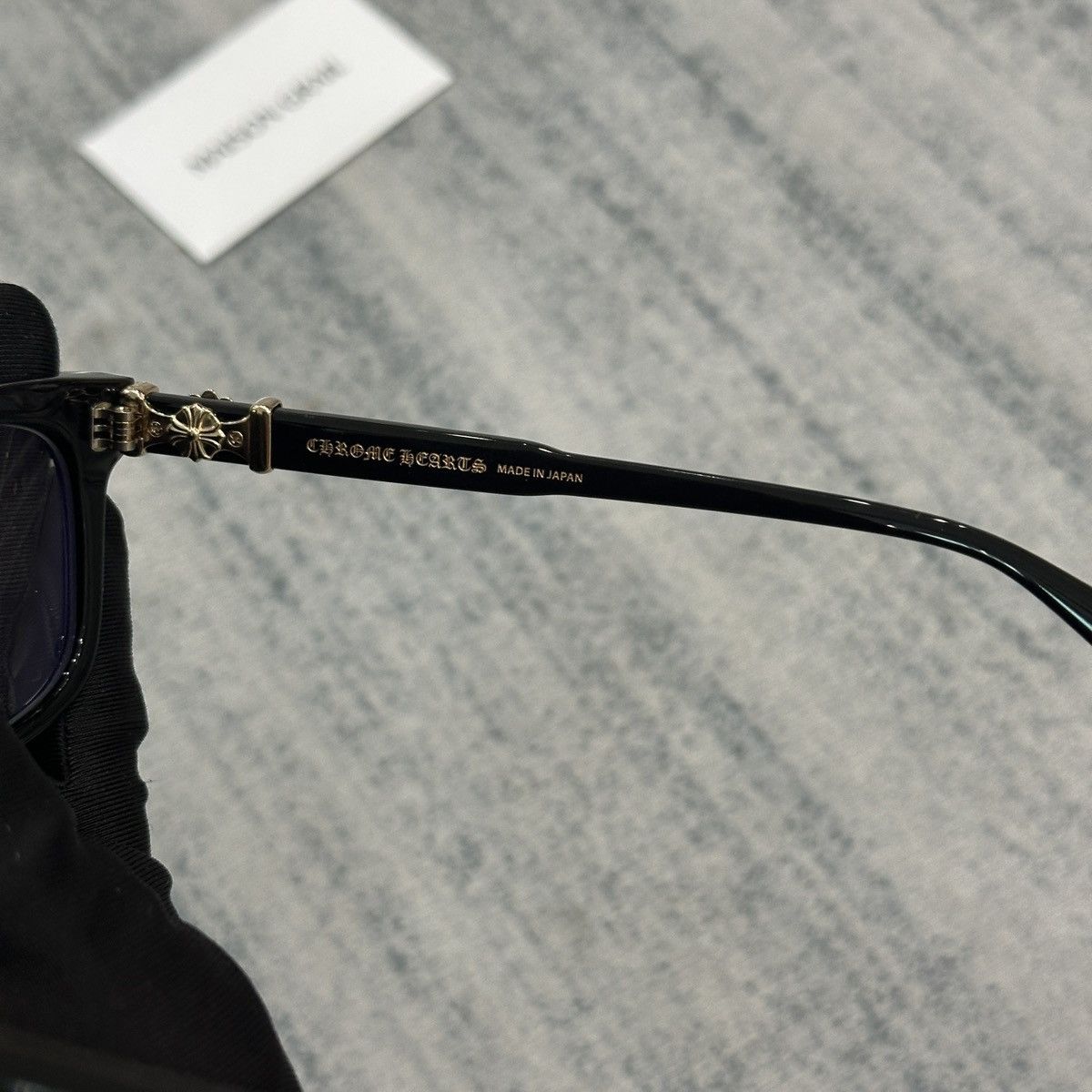 Chrome Hearts CHROME HEARTS COX UCKER BK-18KGP EYEGLASSES Size ONE SIZE - 8 Thumbnail