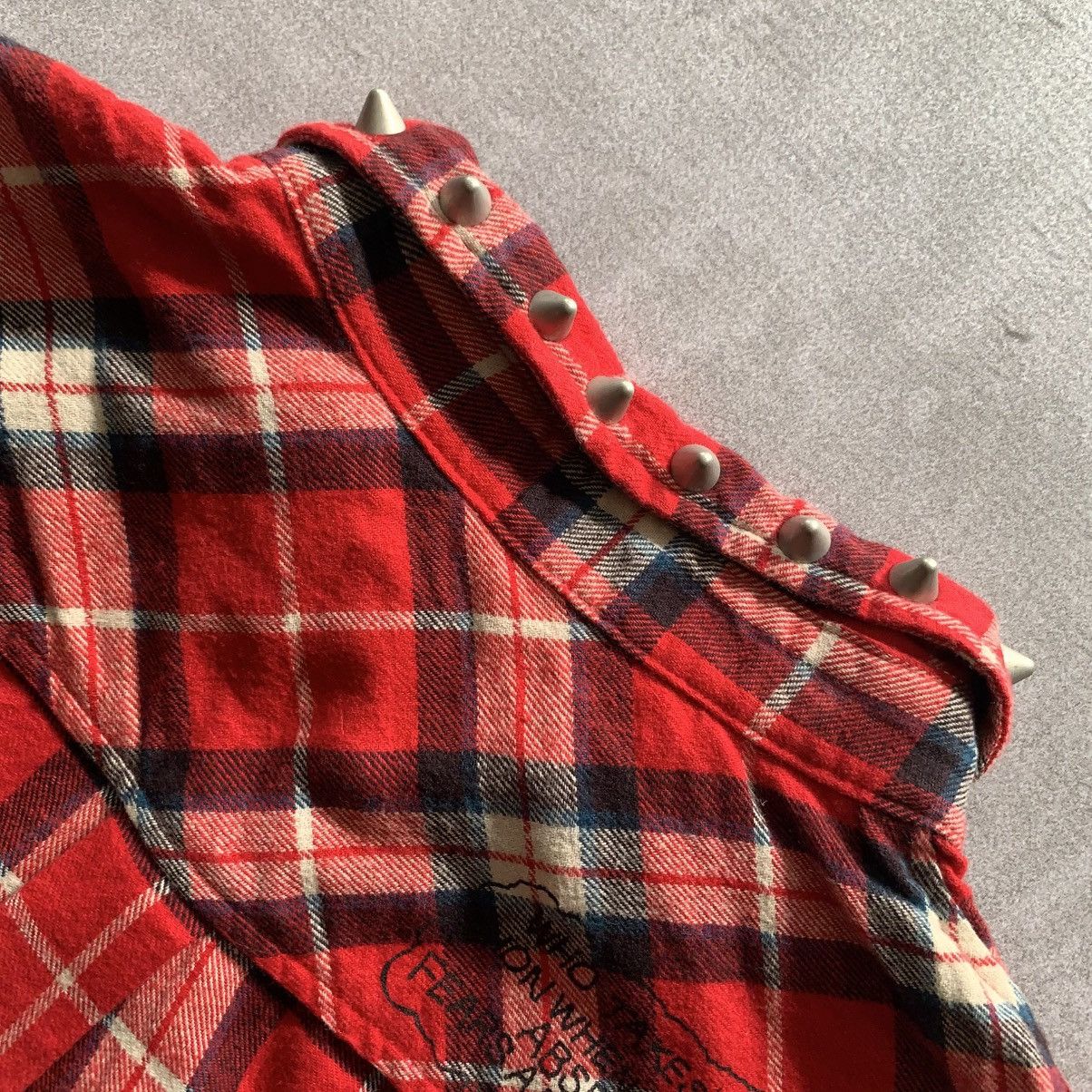 Japanese Brand World Wide Love Japanese Brand Women Flannel Shirt Size M / US 6-8 / IT 42-44 - 4 Thumbnail