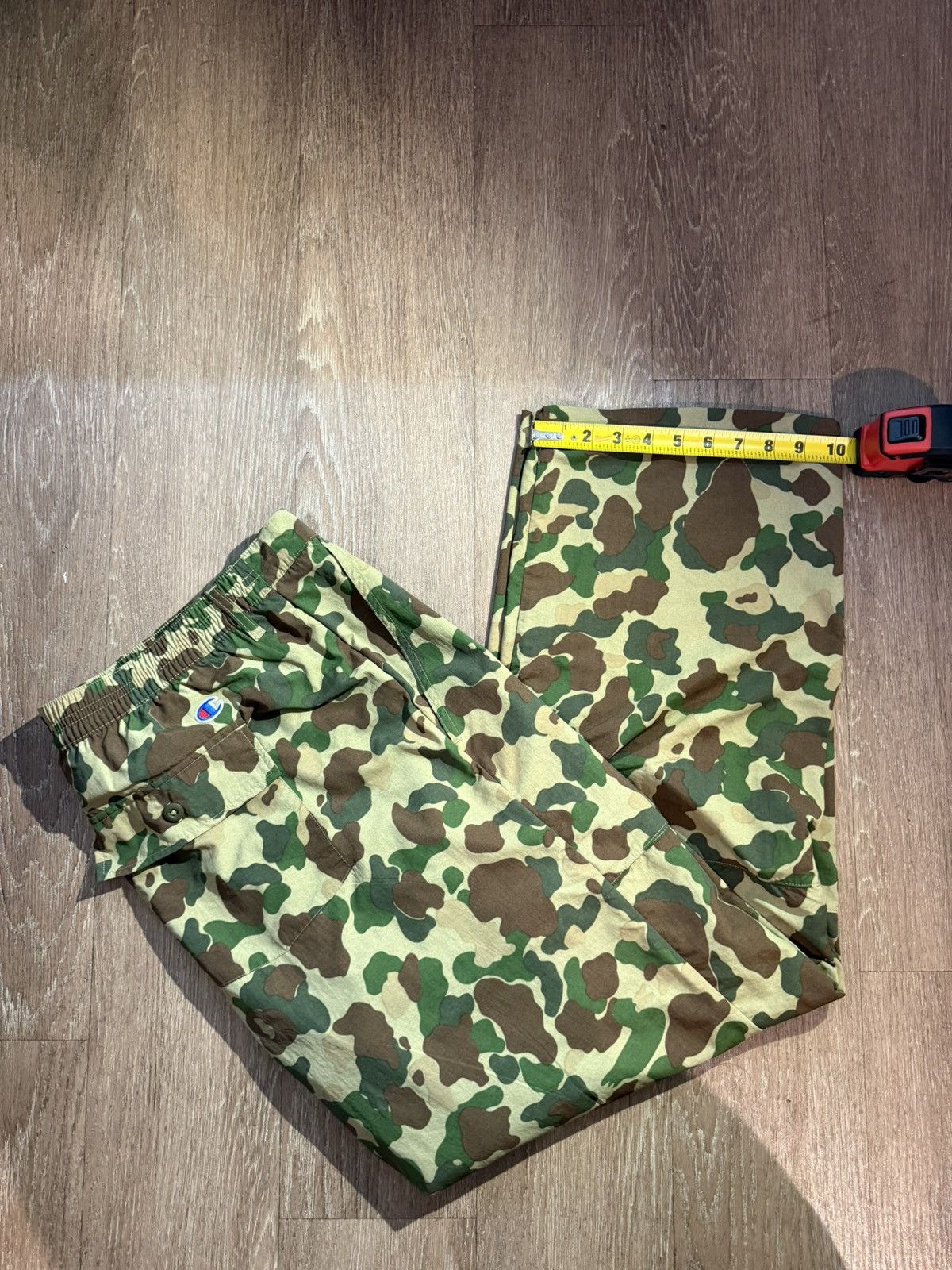 Champion ***FINAL DROP***RARE CHAMPION NYLON DUCK CAMO BAGGY CARGO XL Size US 40 / EU 56 - 1 Thumbnail