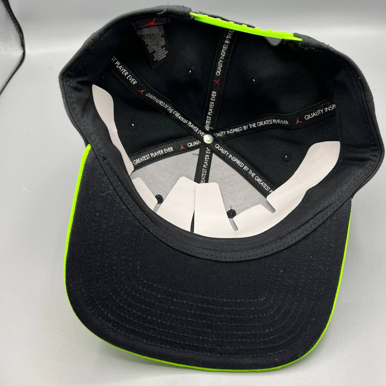 Jordan Brand Air Jordan Pro Hat Men Black Green Jumpman Snap Back Cap New Size ONE SIZE - 5 Thumbnail