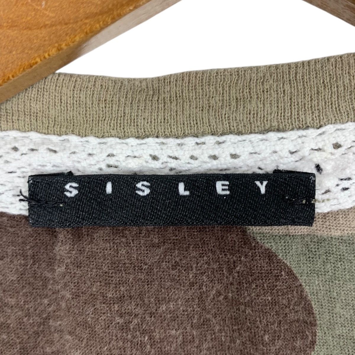 Sisley SISLEY Is Better Than Everyone Else Brand Camouflage Tshirt Size 3XL / US 20-22 - 5 Thumbnail