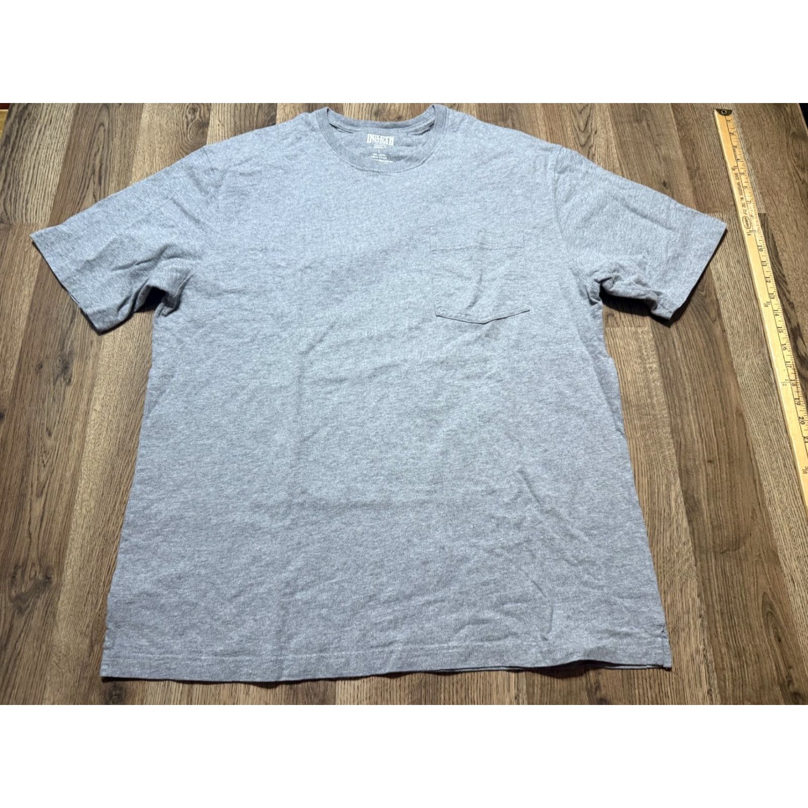 Vintage Duluth Shirt, Men’s Size L, Gray, Crewneck, Short Sleeve, T-Shirt, Regular Fit, Cotton, Outdoor Size US L / EU 52-54 / 3 - 2 Thumbnail