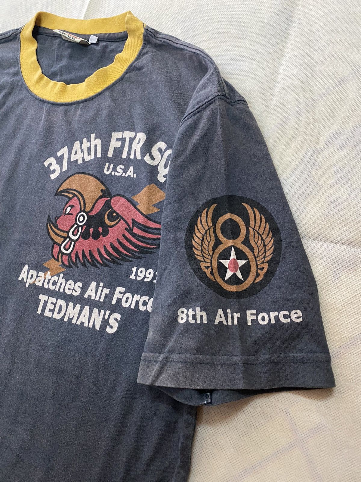 Tedman Vintage Tedman Apatches Air Force Tees Size US M / EU 48-50 / 2 - 4 Thumbnail