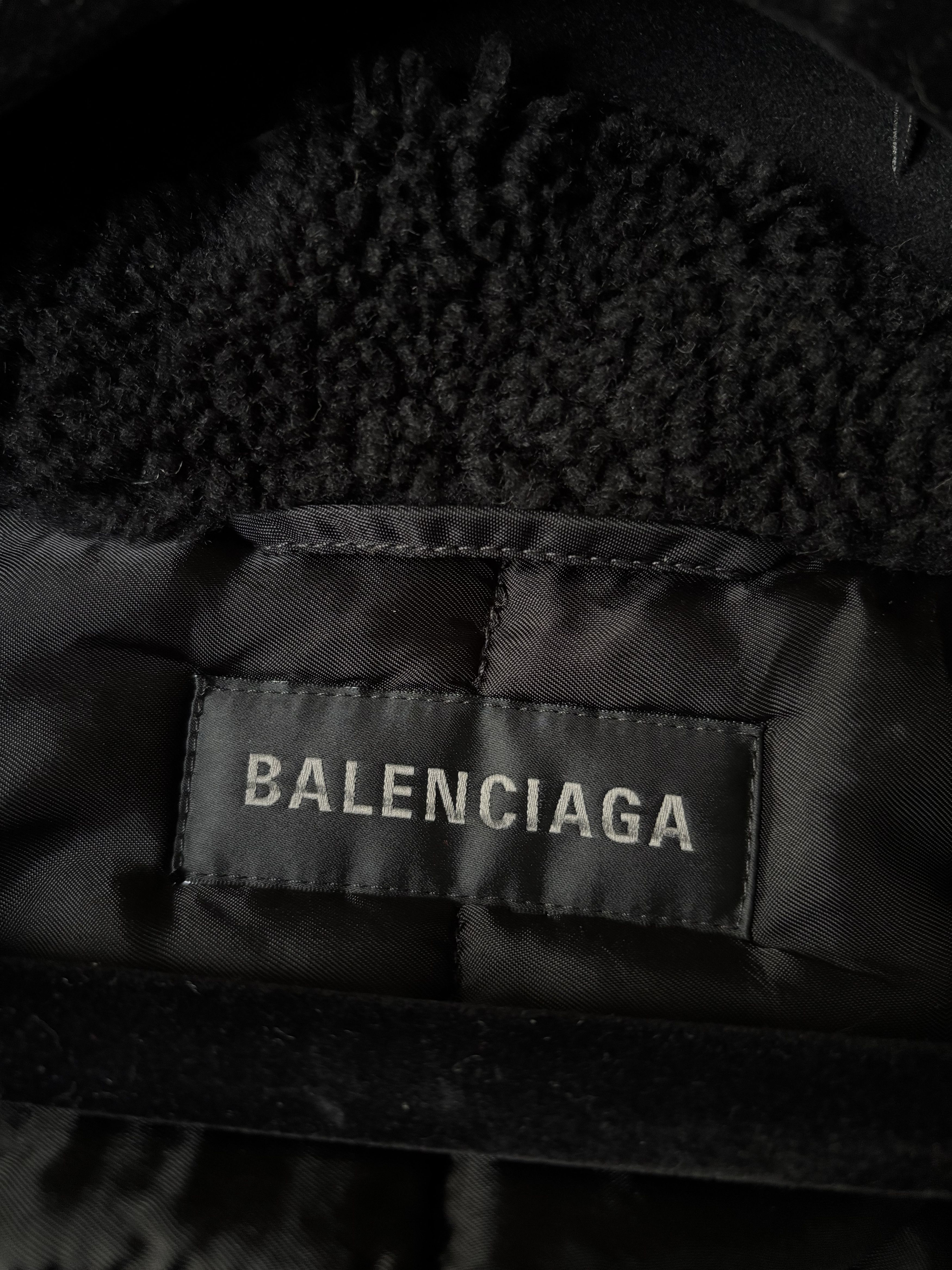 Balenciaga Balenciaga Fake Fur Hooded Military Parka Size US S / EU 44-46 / 1 - 6 Thumbnail