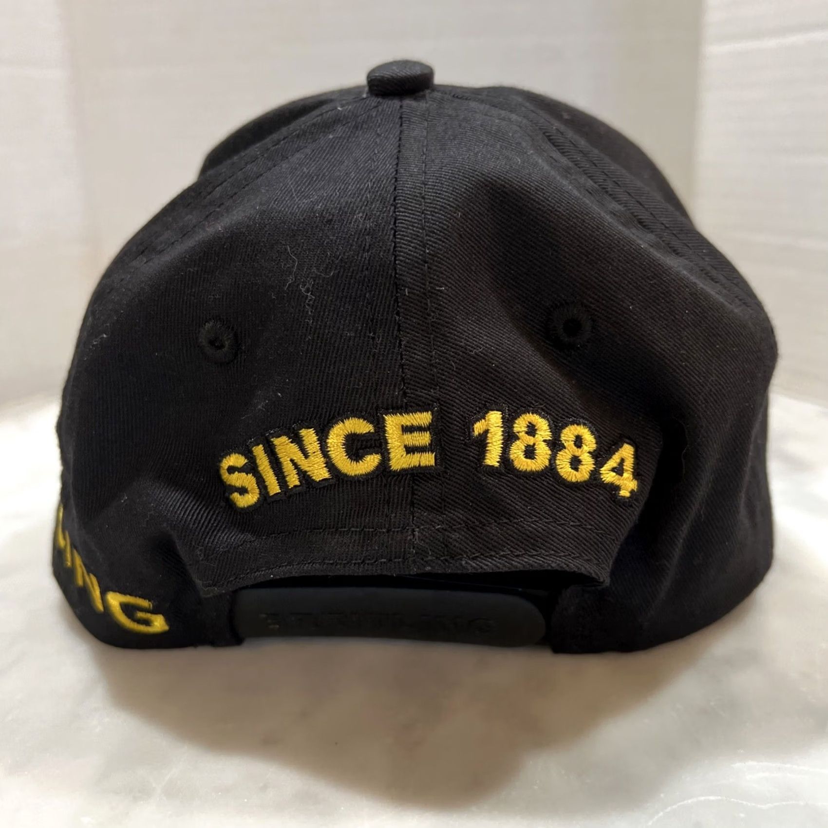 Breitling VINTAGE Breitling Baseball Cap Hat Snapback Men One Size Black Adjustable Logo Casual Summer Size ONE SIZE - 7 Thumbnail