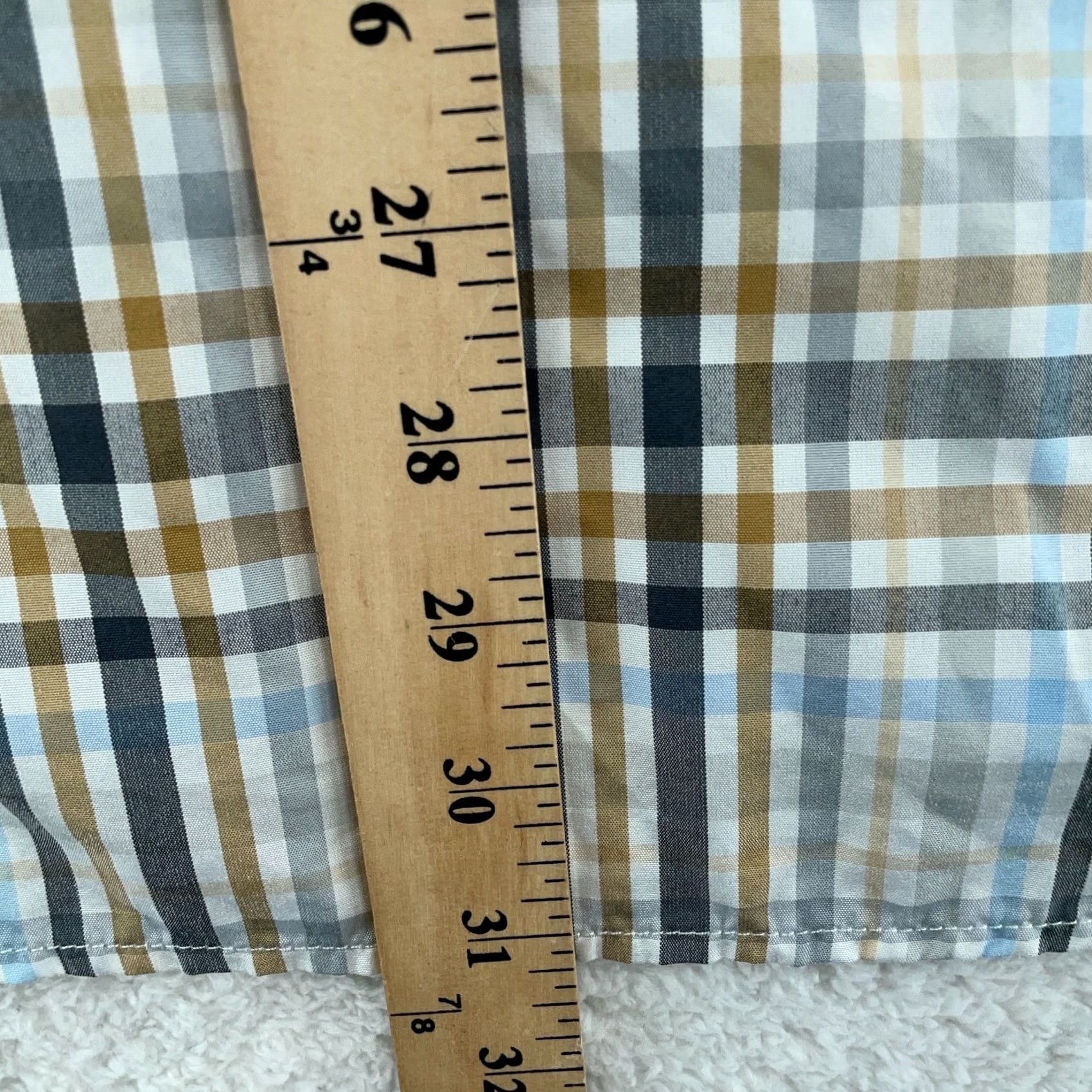 ExOfficio Ex Officio Shirt Mens L Multicolor Plaid Insect Shield Regular Fit Collared Button Up Size US L / EU 52-54 / 3 - 7 Thumbnail