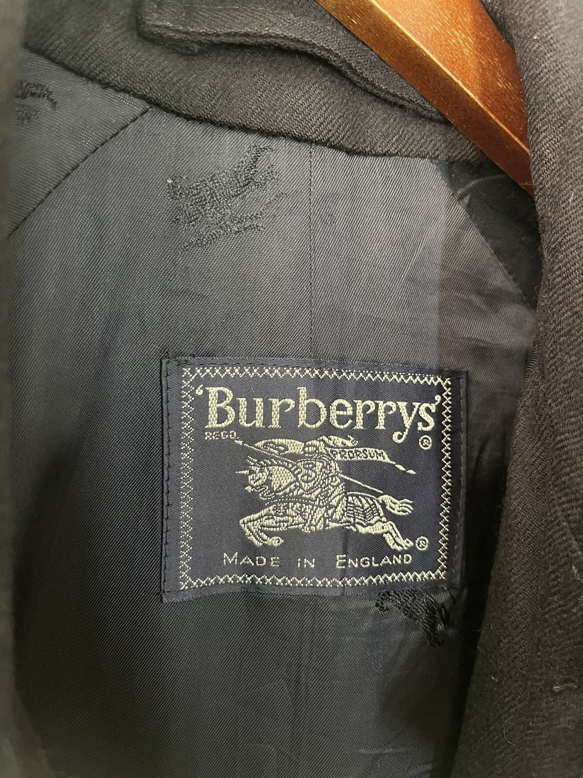 Burberry Prorsum VINTAGE BURBERRYS MADE IN ENGLAND WOOL TRENCH COAT Size M / US 6-8 / IT 42-44 - 4 Thumbnail