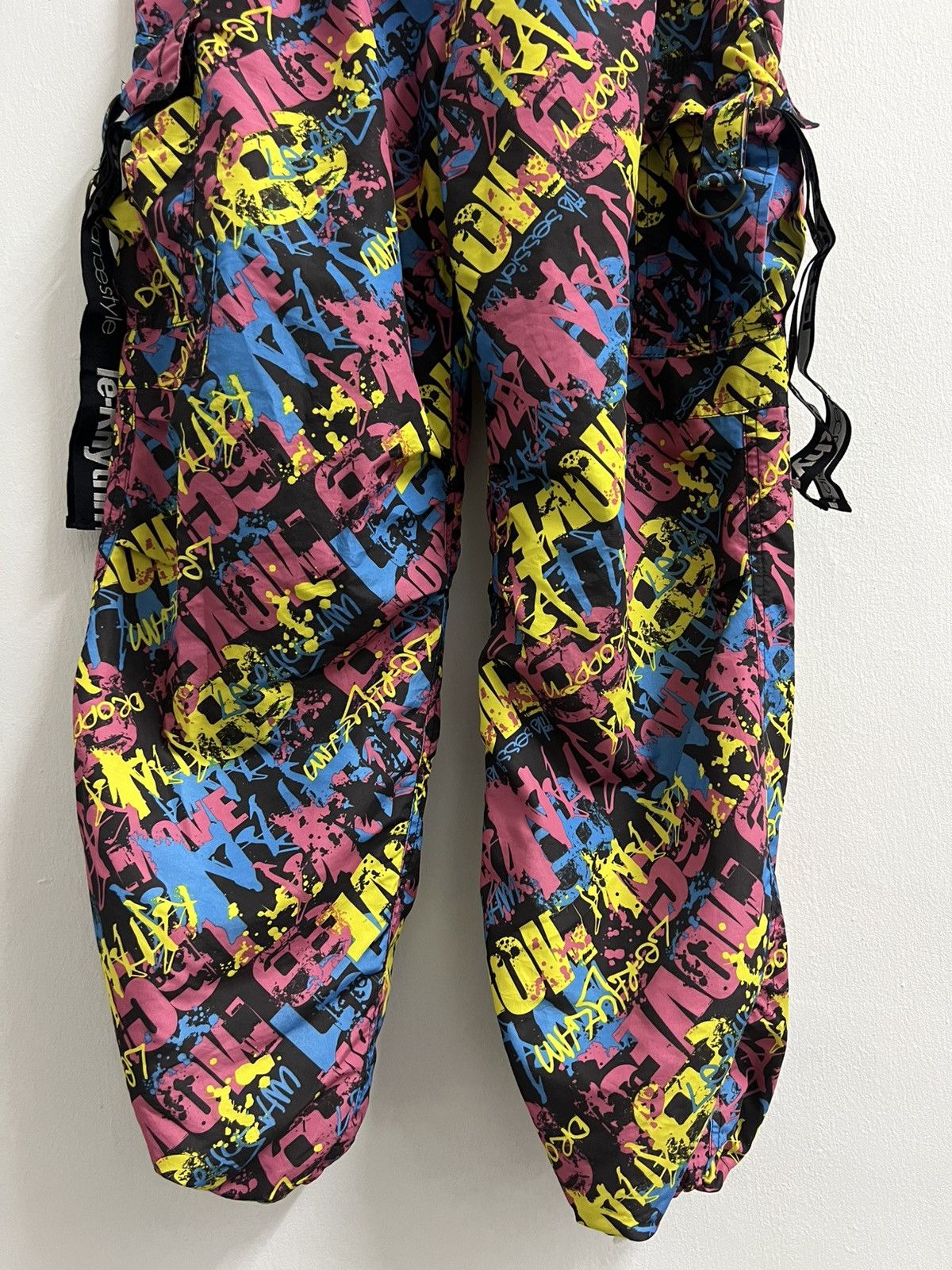 Japanese Brand × Rhythm Le-Rhythm Real Dance Style Pant Multipocket Parachute Size US 32 / EU 48 - 3 Thumbnail
