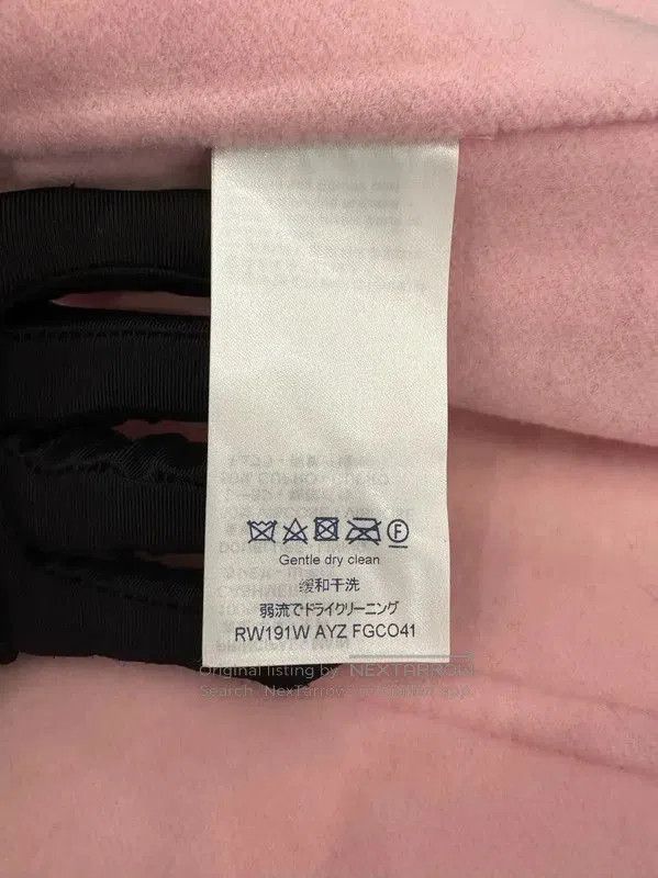 Louis Vuitton Louis Vuitton Pink Cashmere Women's Coat . Size S / US 4 / IT 40 - 5 Thumbnail