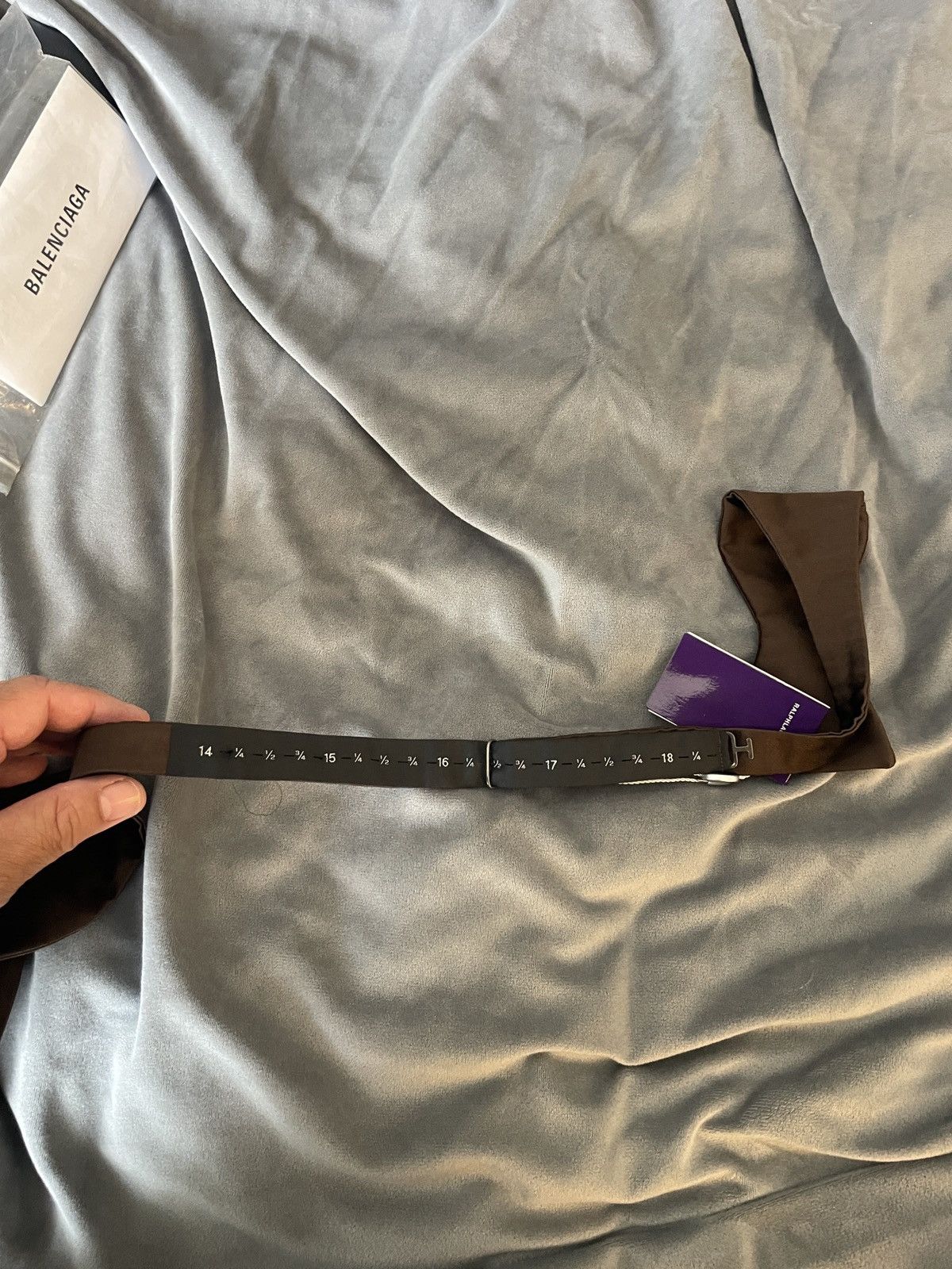 Ralph Lauren Purple Label Silk Self tie BowTie nwt 175.00 Size ONE SIZE - 6 Thumbnail
