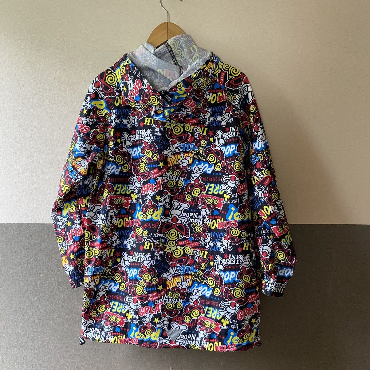 Other HYSTERIC MINIO Multicolor Comic Print Hooded Nylon Jacket Size US M / EU 48-50 / 2 - 2 Thumbnail