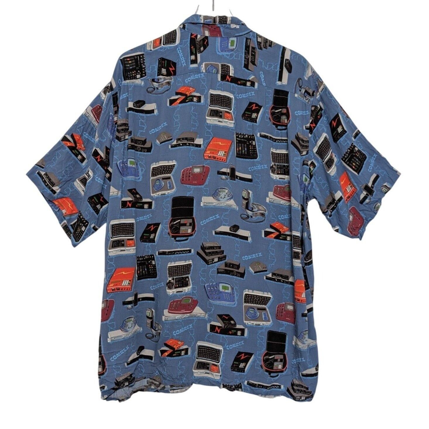 Reyn Spooner Vintage Reyn Spooner Comrex Shirt Mens Size XXL Blue Sound Size XXL / US 16-18 / IT 52-54 - 5 Thumbnail