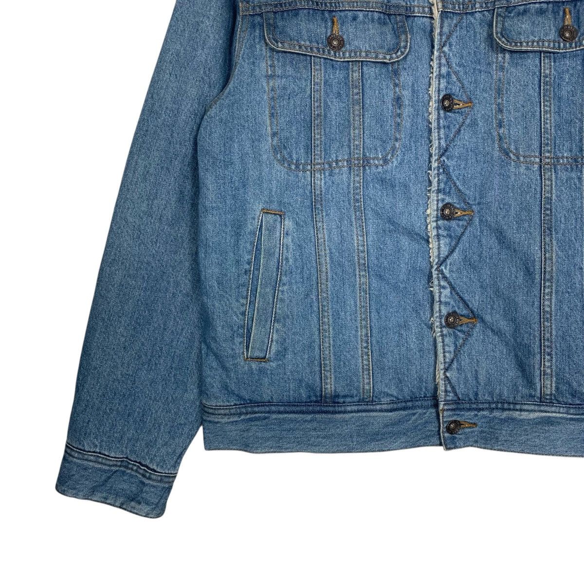 GU Gu denim sherpa Japanese Brand Outdoor Streetwear Jacket Size US M / EU 48-50 / 2 - 4 Thumbnail