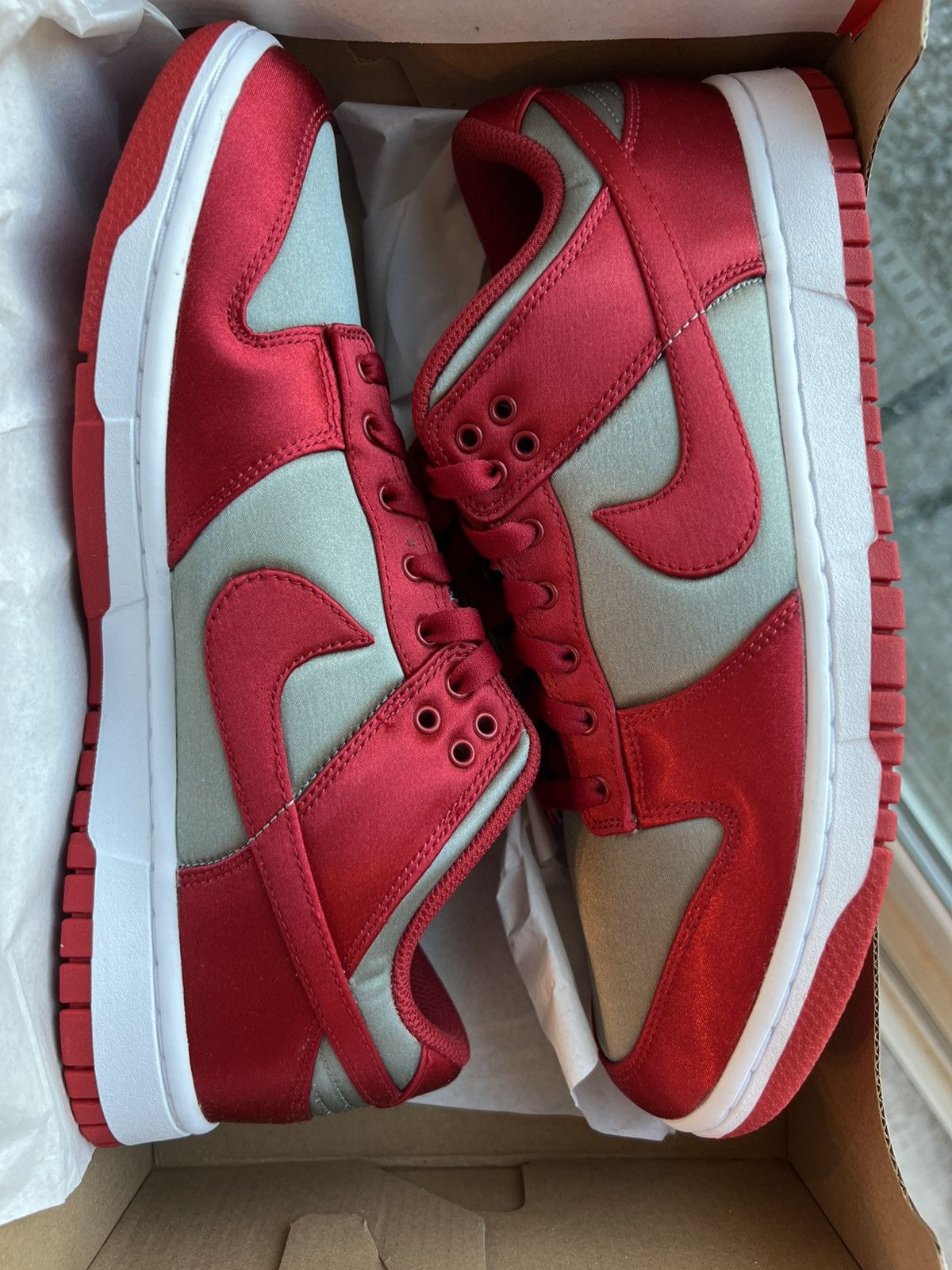 Nike Nike Dunk Low UNLV Red Grey Size 9m 10.5w DX5931-001 Sneaker Size US 9 / EU 42 - 9 Thumbnail