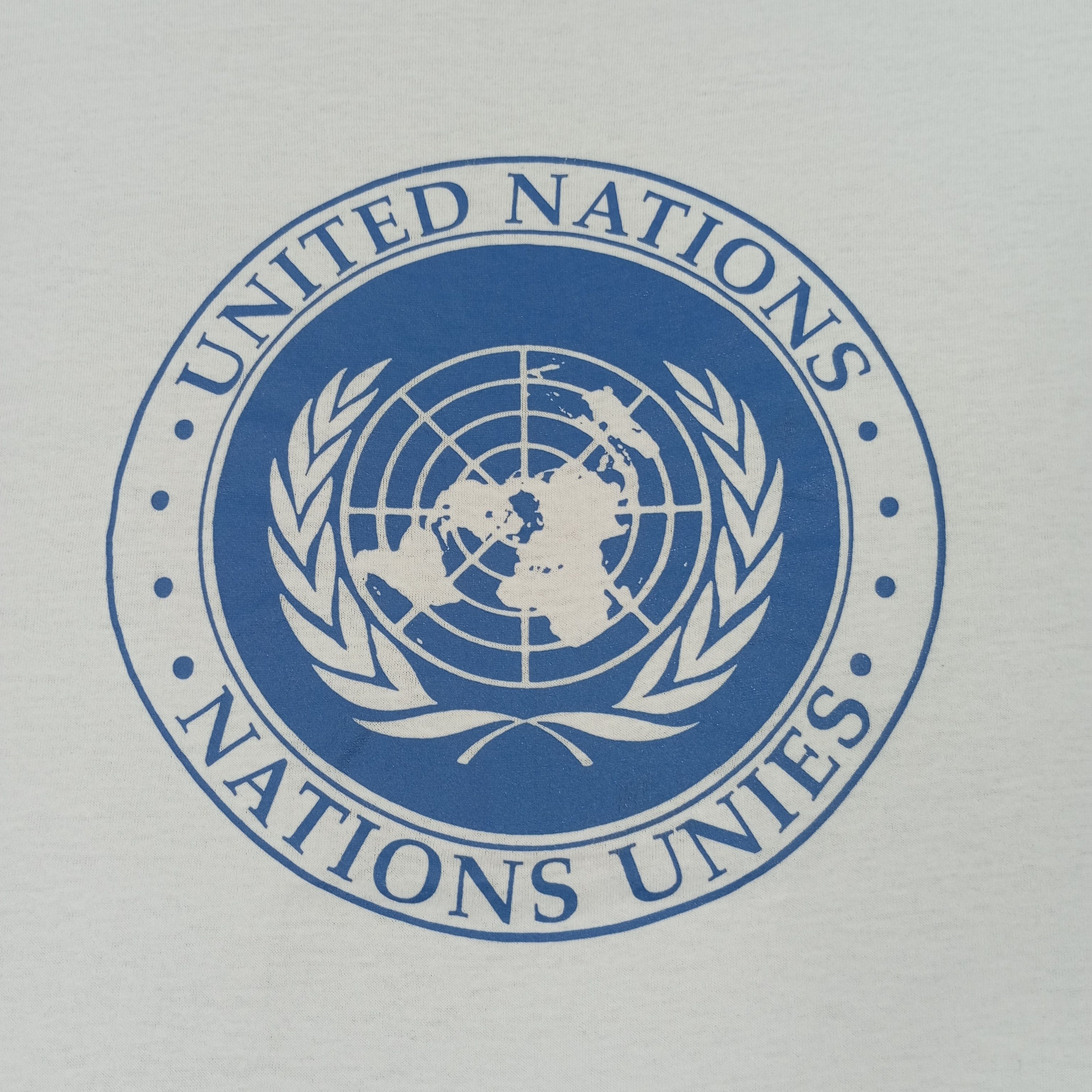 Vintage United Nations Vintage Tshirt Size US M / EU 48-50 / 2 - 2 Thumbnail