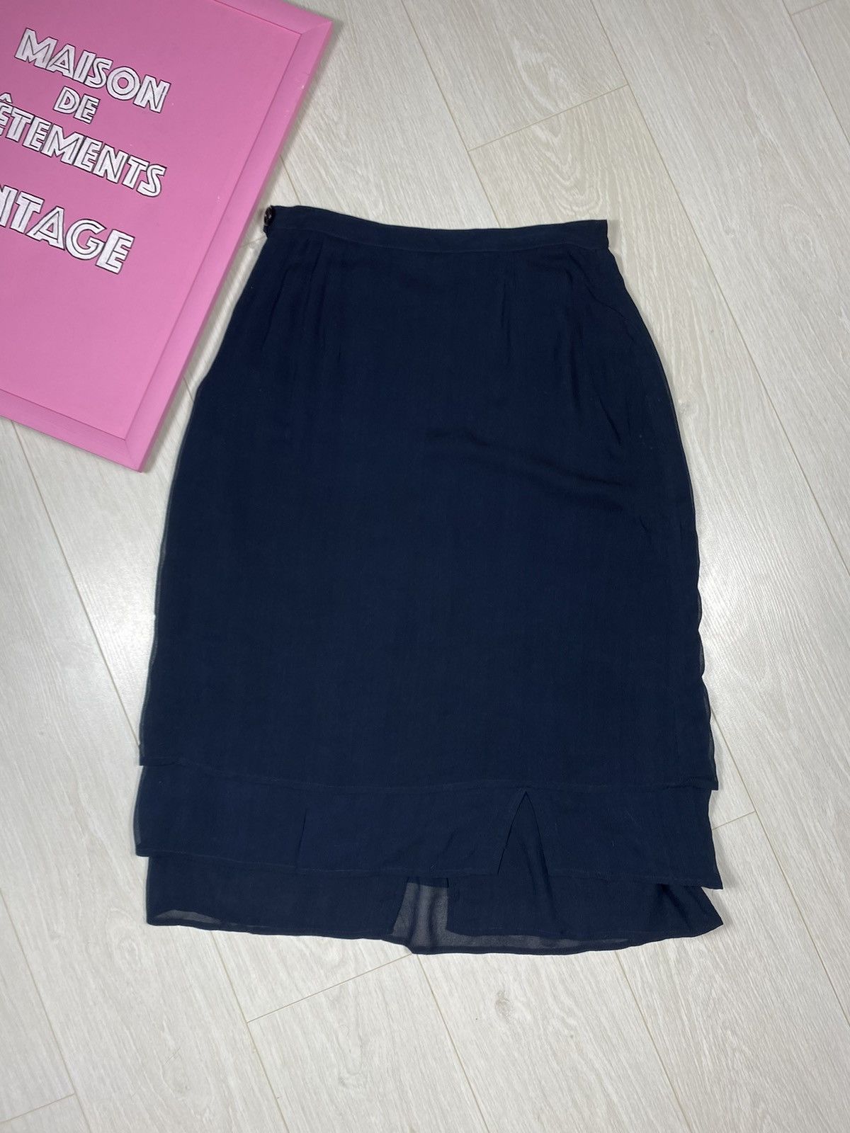 Aspesi × Vintage Aspesi Basic Ruffle Knee length Size 32" / US 10 / IT 46 - 13 Thumbnail