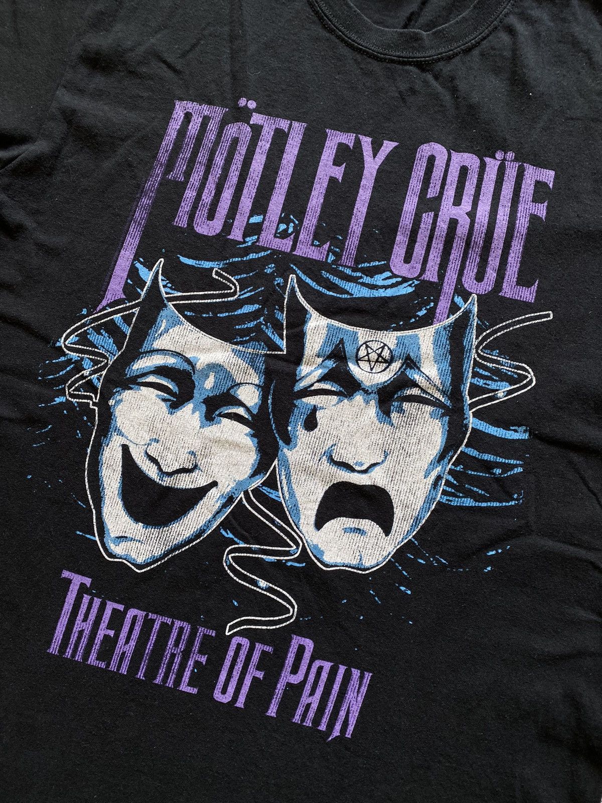 Band Tees × Vintage Vintage Y2K Motley Crue Theatre of Pain Rare Retro Hype Size US S / EU 44-46 / 1 - 3 Thumbnail