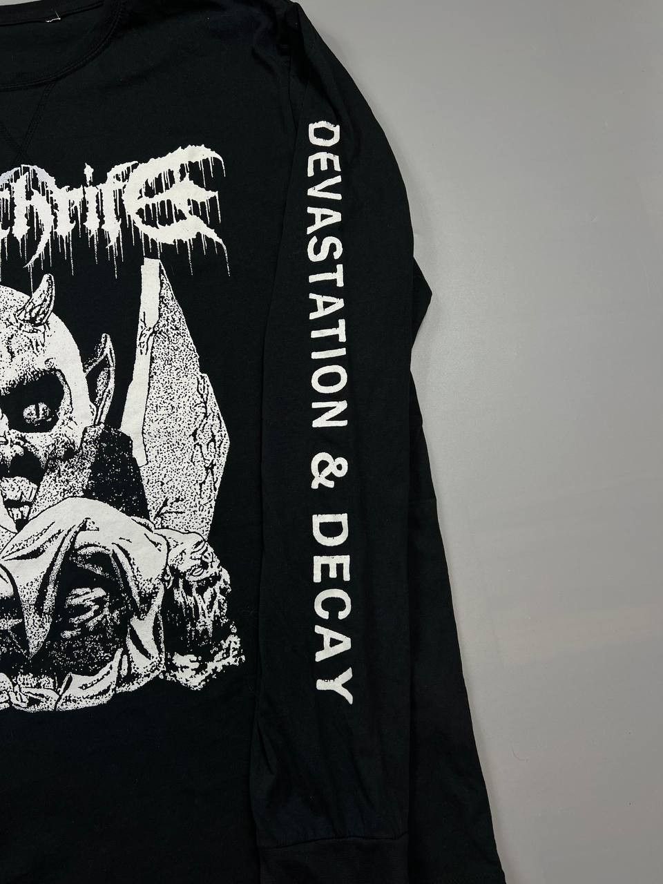 Band Tees Bolt Thrower-Devastation Decay Long Sleeve Death Metal Size US XL / EU 56 / 4 - 8 Thumbnail
