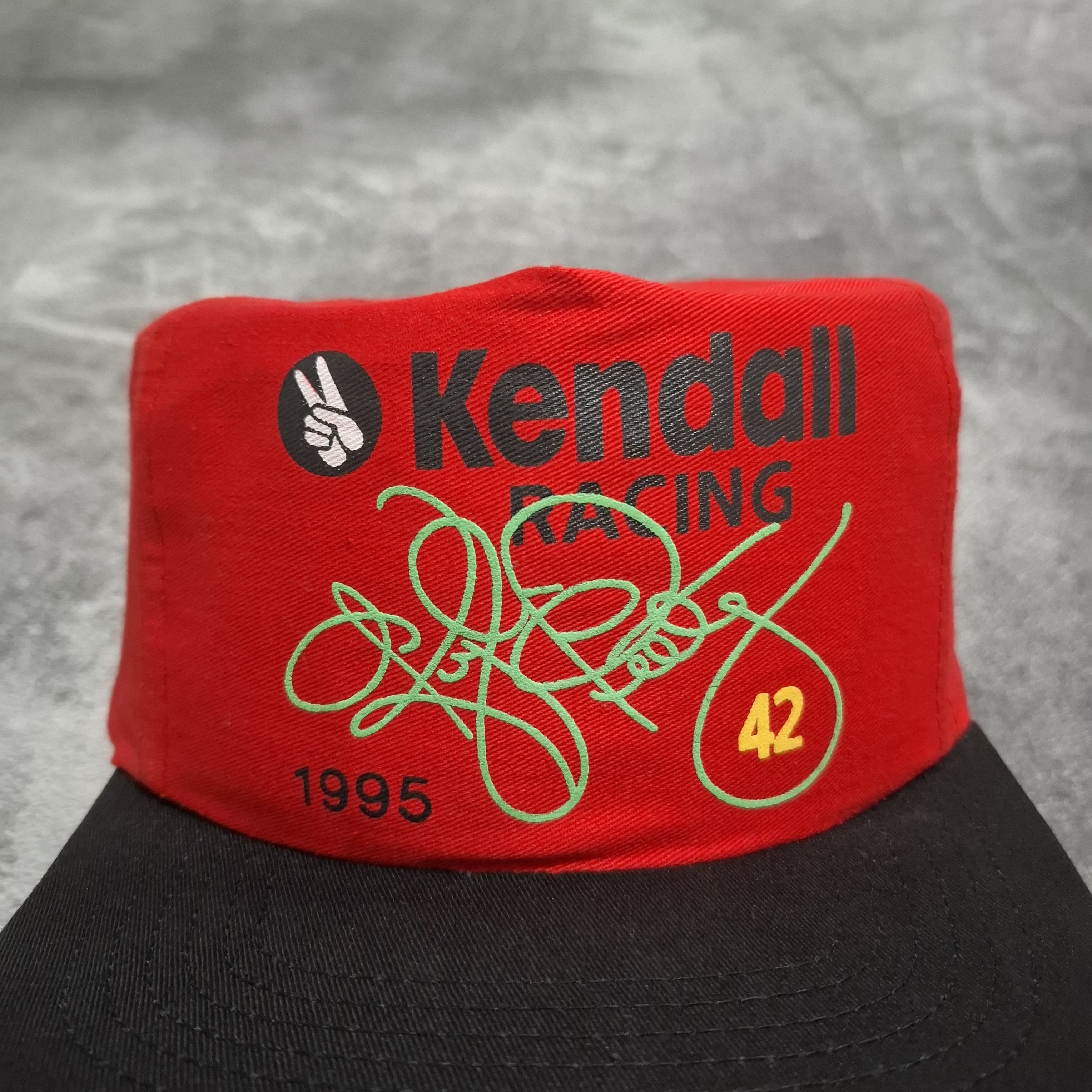 NASCAR Vintage Kendall Racing Snap Back Hat Size ONE SIZE - 2 Thumbnail