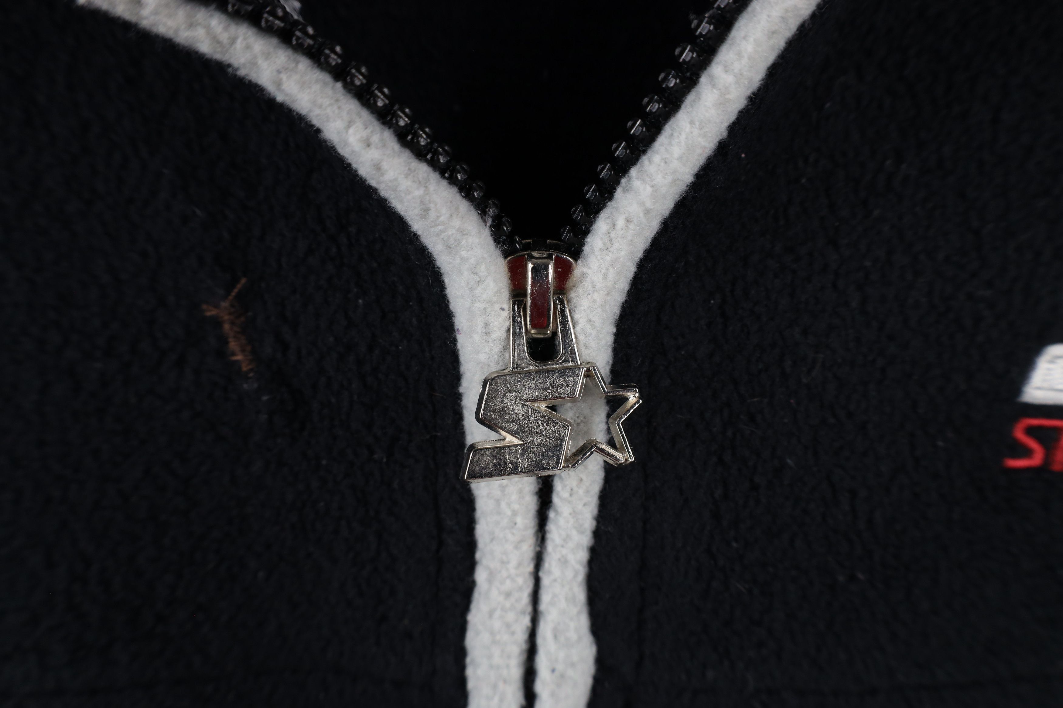 Starter × Vintage Vintage 90s Starter Spell Sleeveless Fleece Hoodie Jacket Size US L / EU 52-54 / 3 - 5 Thumbnail