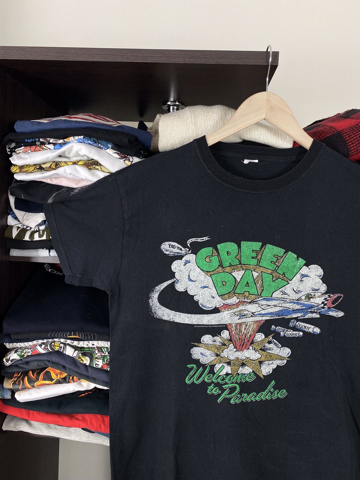Band Tees × Vintage GREEN DAY VINTAGE 2023 TEE Size US M / EU 48-50 / 2 - 3 Thumbnail