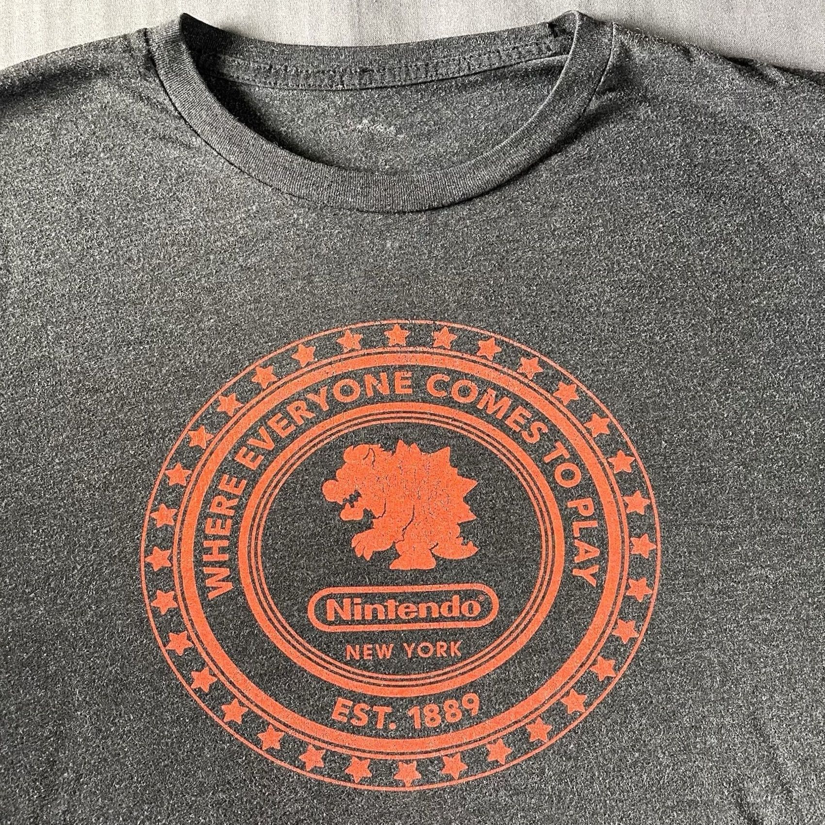 Nintendo Nintendo Shirt Mens Bowser Where Everyone Comes To Play Official Black Cotton Blend T-Shirt Retro Gaming Mario Bros. Size M Size US M / EU 48-50 / 2 - 2 Thumbnail