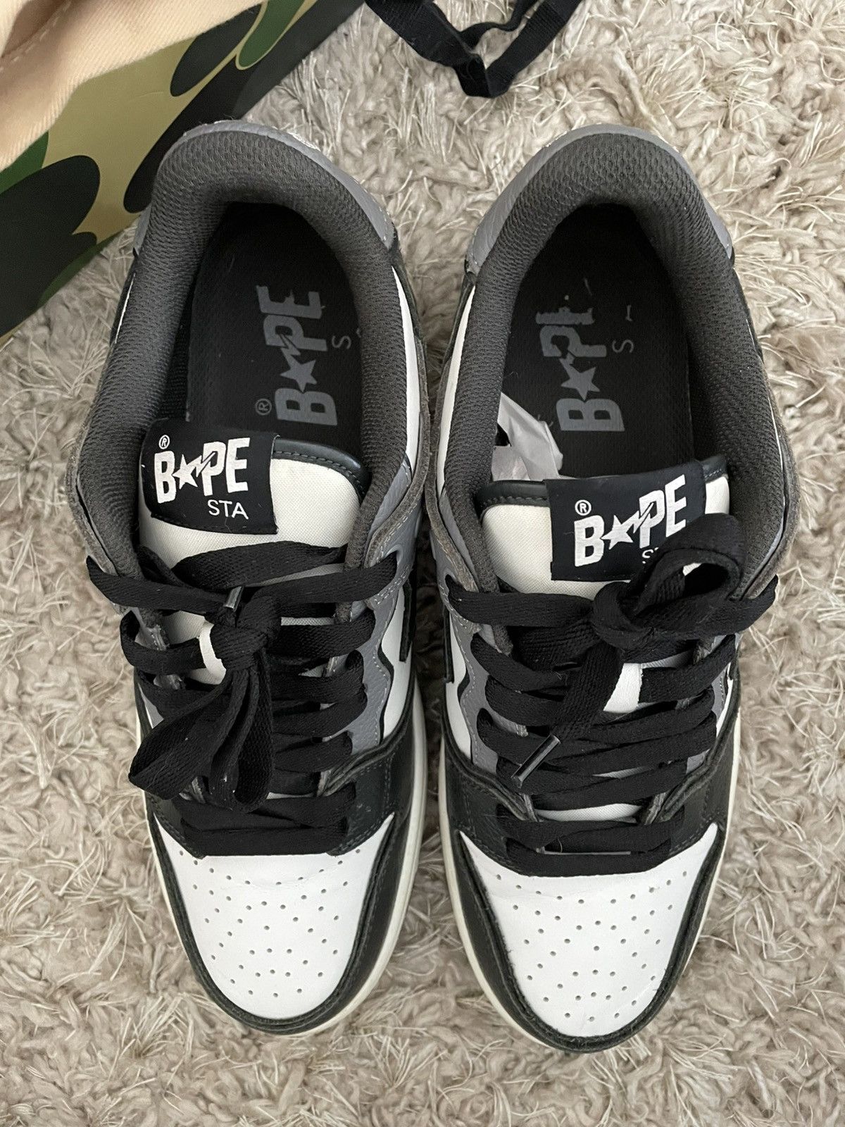 Bape Bape Sk8 Sta #5 M1 Black Size US 9.5 / EU 42-43 - 6 Thumbnail