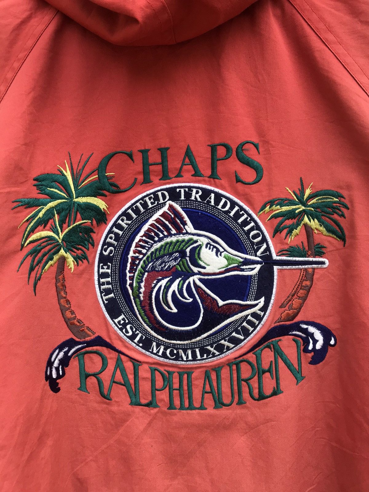 Chaps Ralph Lauren × Vintage RARE 90s CHAPS RALPH LAUREN SPORTMAN FISHERMAN JACKET Size US L / EU 52-54 / 3 - 5 Thumbnail