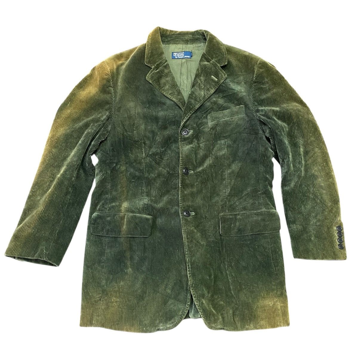 Vintage Faded Polo Ralph Lauren Corduroy Long Blazer