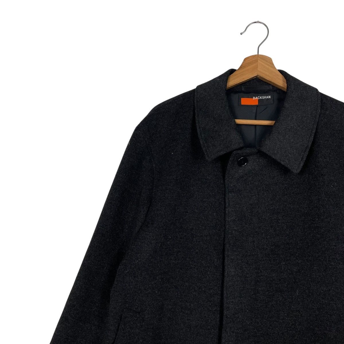 Japanese Brand Japanese Brand Backshan Wool Overcoat Size US L / EU 52-54 / 3 - 6 Thumbnail