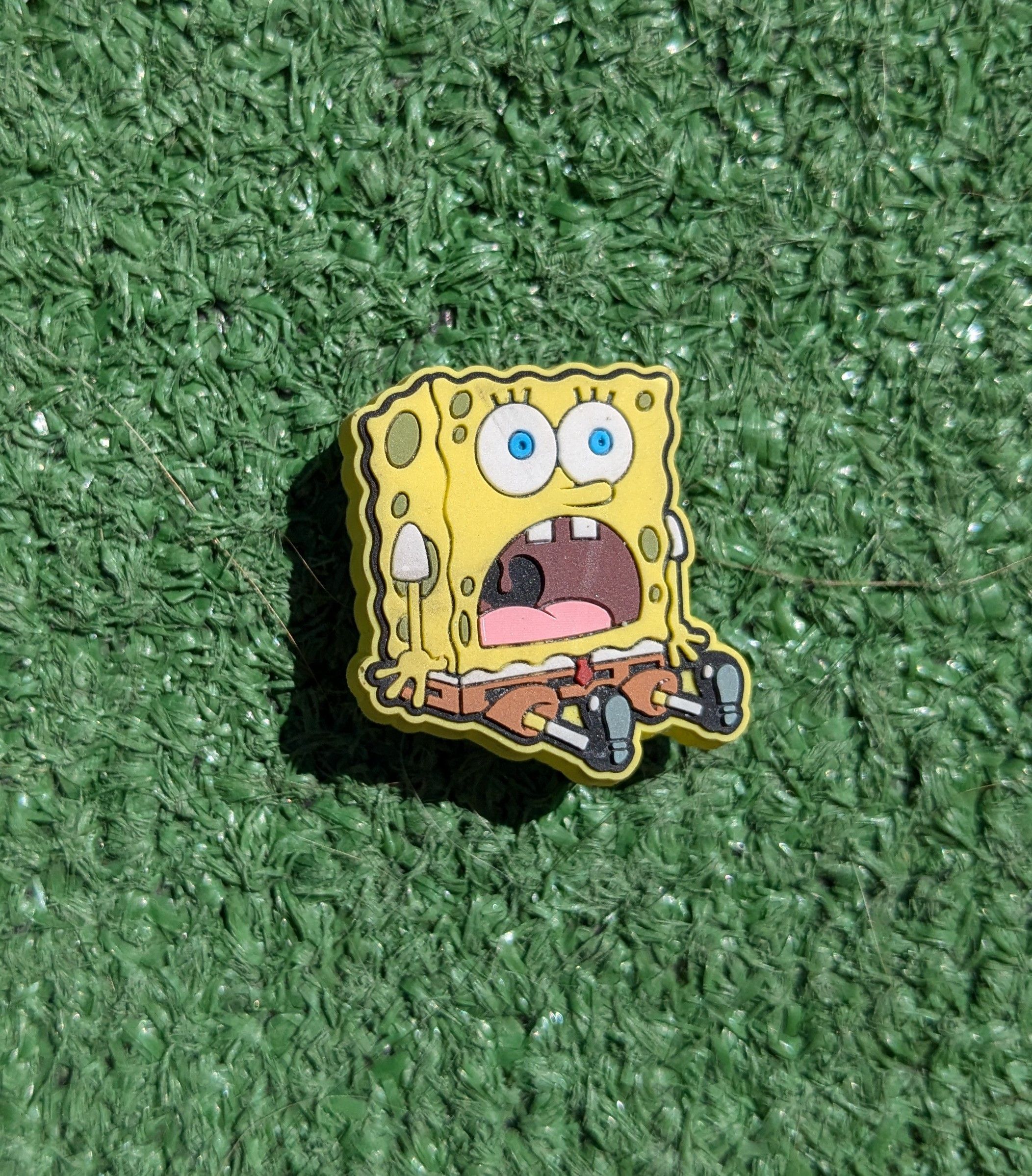 Designer SpongeBob Squarepants Crocs Jibbitz Shoe/Sandal Charm Size ONE SIZE - 1 Thumbnail