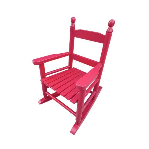 Designer × Homemade Children's rocking rose red chair- Indoor or Outdoor -Suitab Size US L / EU 52-54 / 3 - 8 Thumbnail
