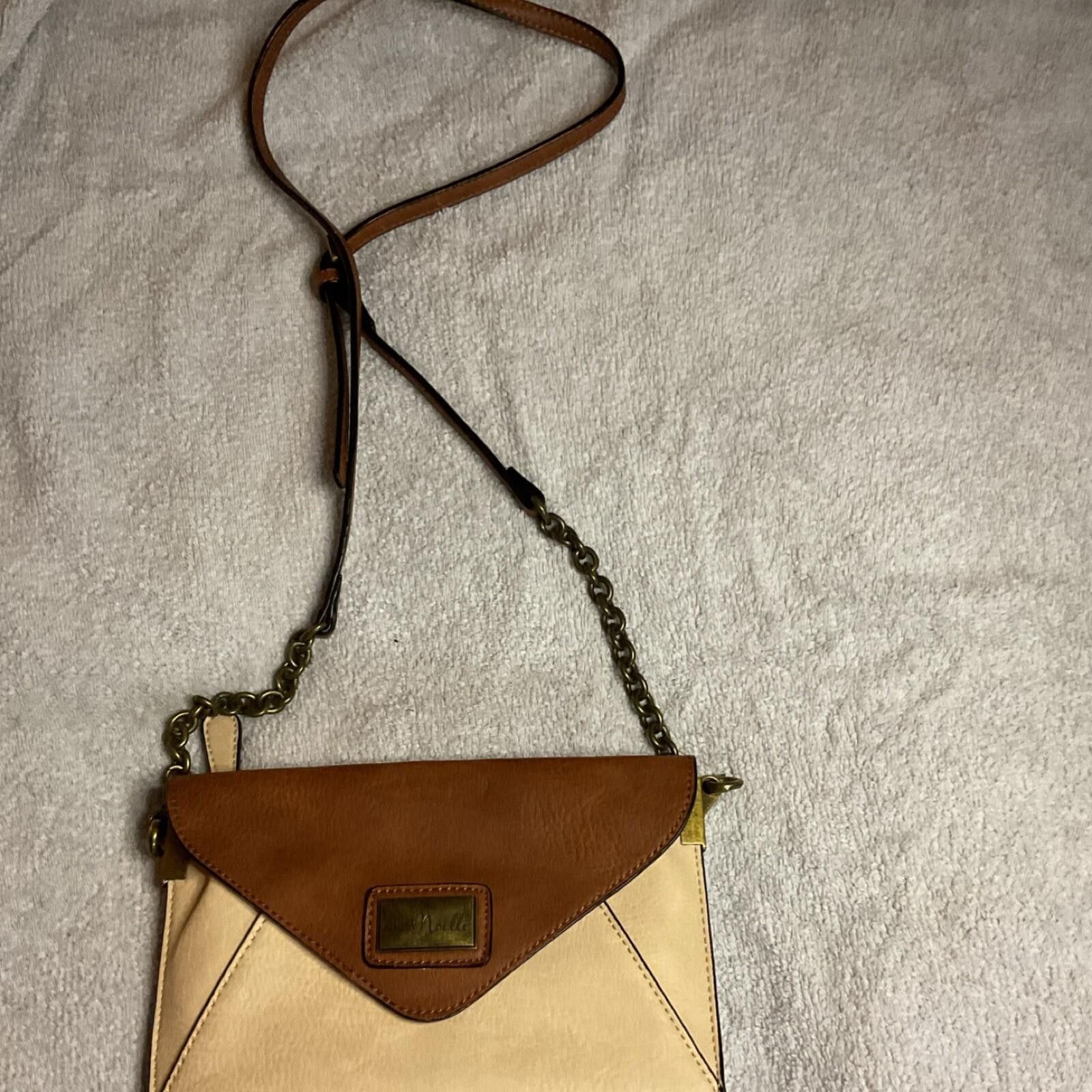 Other Simply Noelle Beige Brown Shoulder Bag Chain Accent Magnetic Size ONE SIZE - 1 Thumbnail