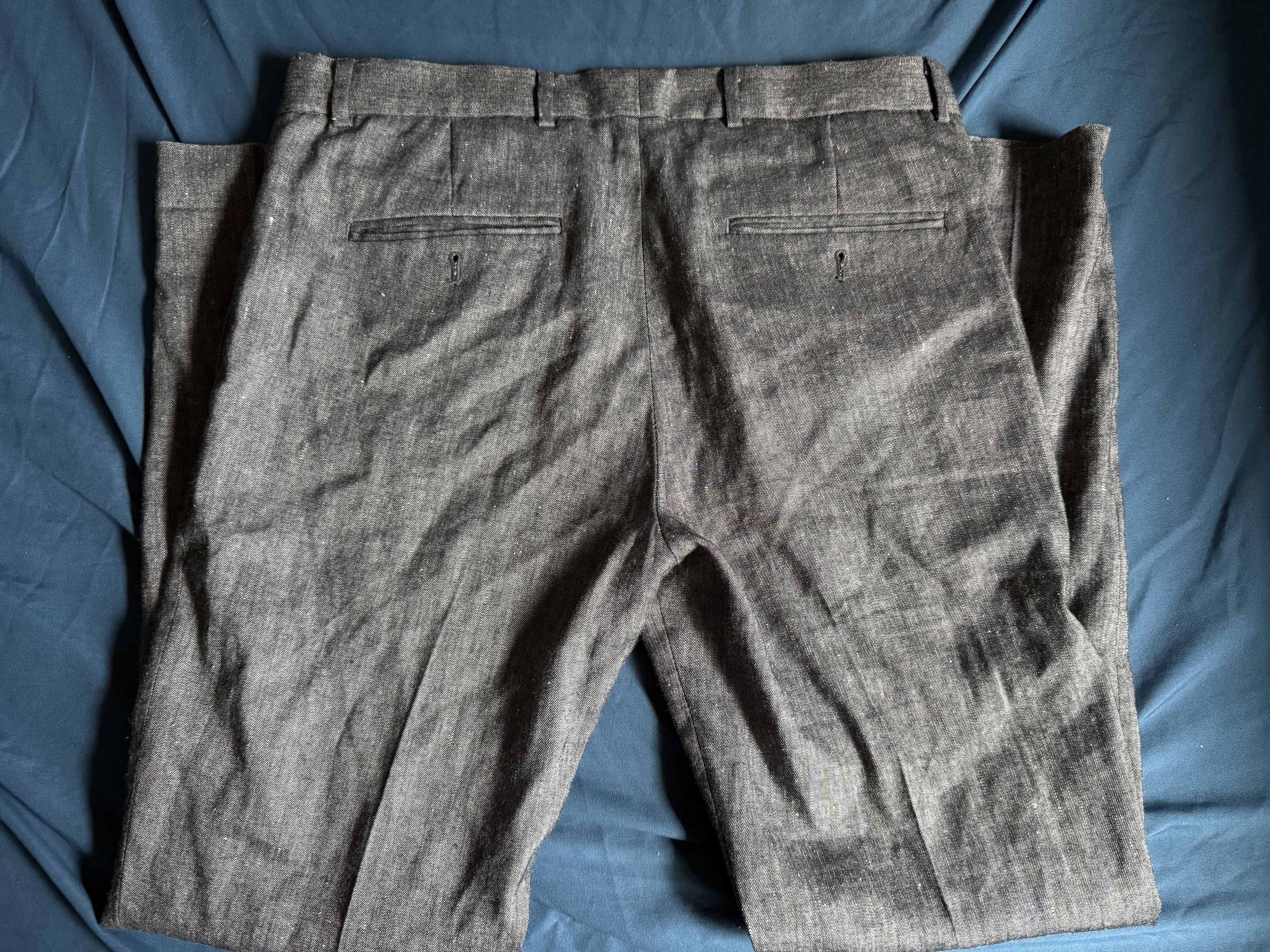 Club Monaco Club Monaco Sutton Hemp Blend Dress Pants size 32x32 $189 Size US 32 / EU 48 - 6 Thumbnail