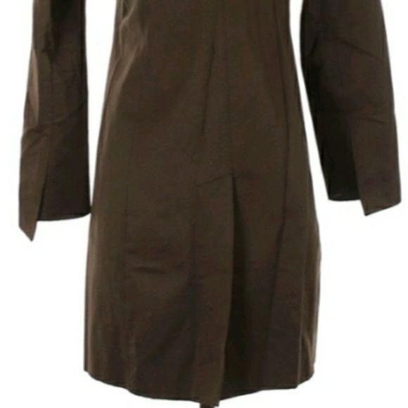 Elie Tahari Tahari Equestrian Jacket Sz XS Brown Large Button Textured T Size XS / US 0-2 / IT 36-38 - 7 Thumbnail
