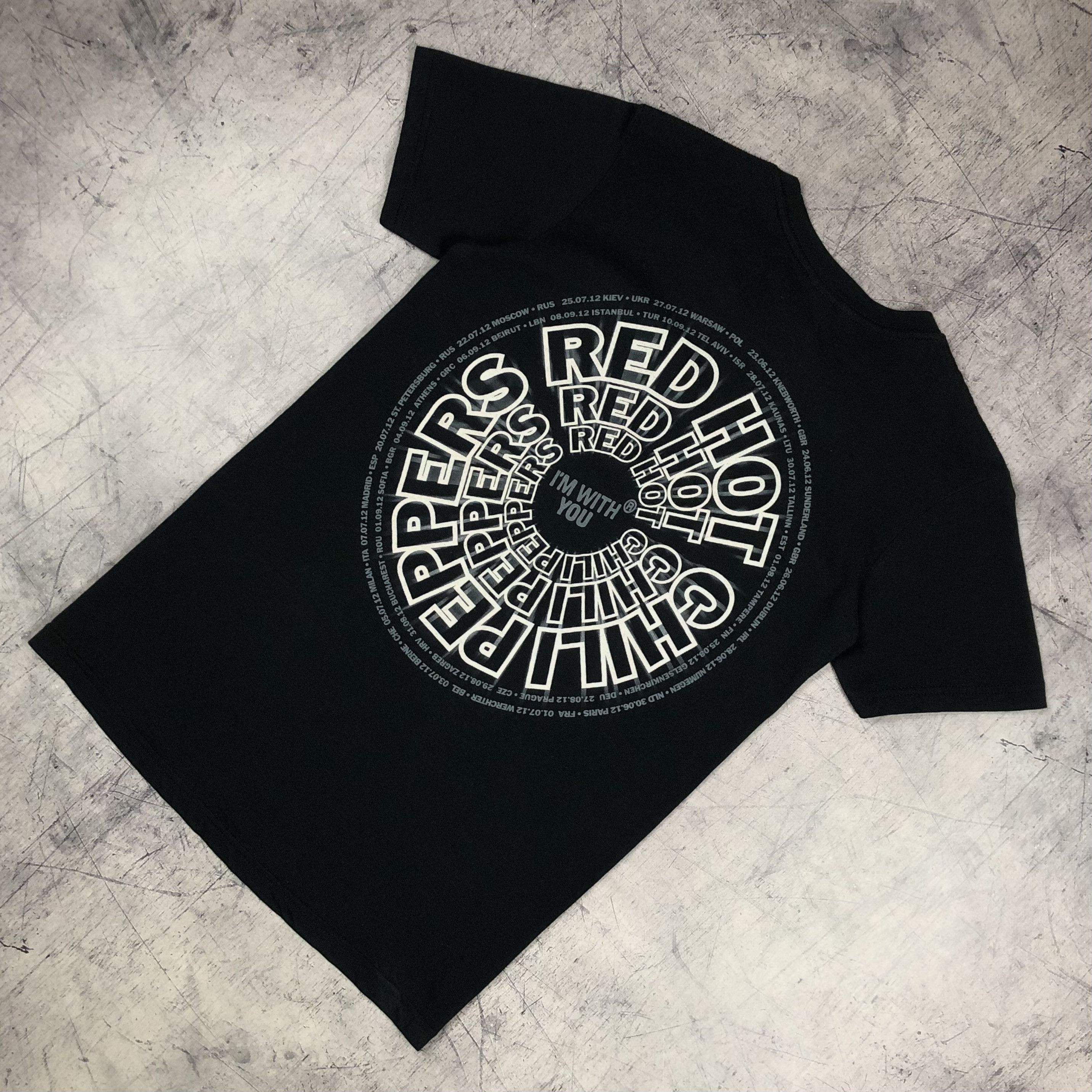 Band Tees 🌶️ Red Hot Chilli Peppers 2012 Tour Tee Size US S / EU 44-46 / 1 - 2 Thumbnail