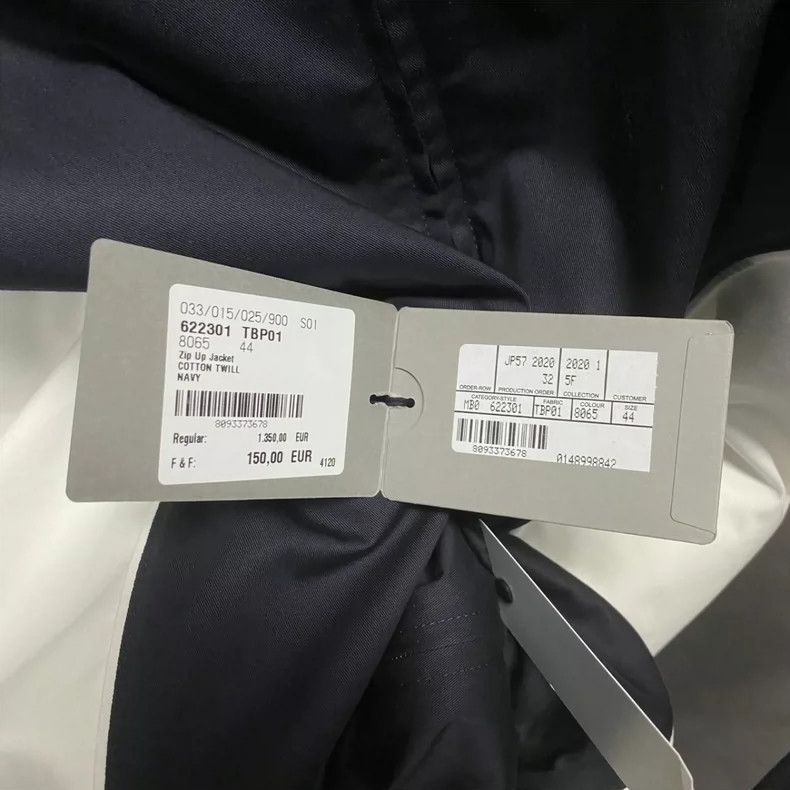 Balenciaga Balenciaga Black and white patchwork embroidered logo jack Size US S / EU 44-46 / 1 - 8 Thumbnail