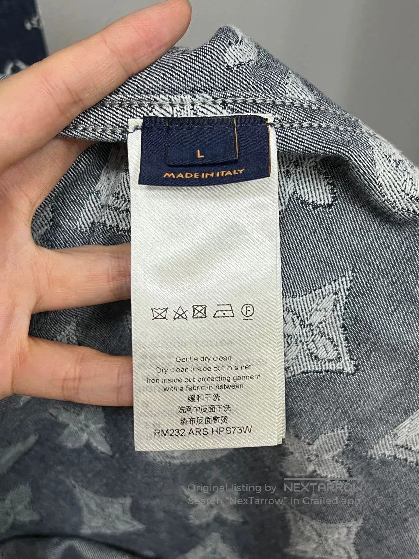 Louis Vuitton louis vuitton monogram denim short sleeve shirt. Size US L / EU 52-54 / 3 - 4 Thumbnail