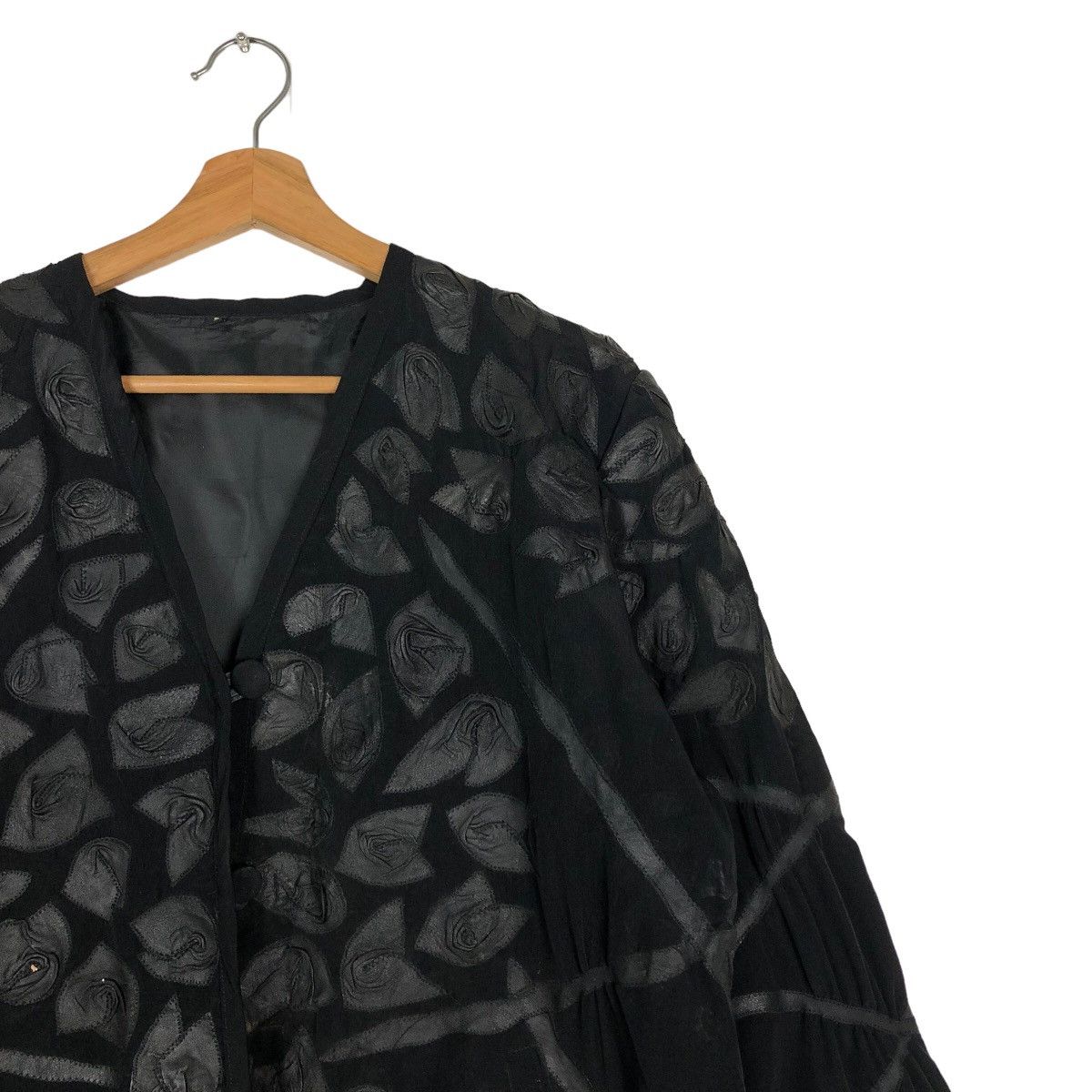 Japanese Brand 🔥Vtg Chore Leather Jacket Flower Inspire Hai Sporting Gear Size US S / EU 44-46 / 1 - 6 Thumbnail