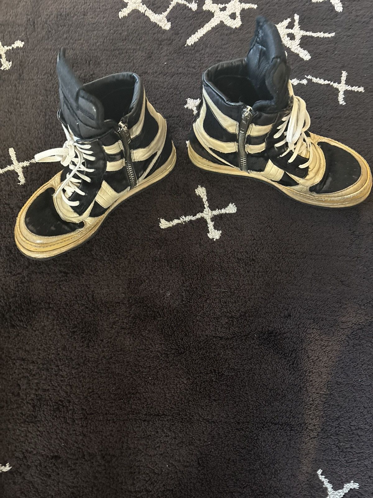 Rick Owens FW08 Rick Owens Ponyhair Dunk Size US 11 / EU 44 - 4 Thumbnail