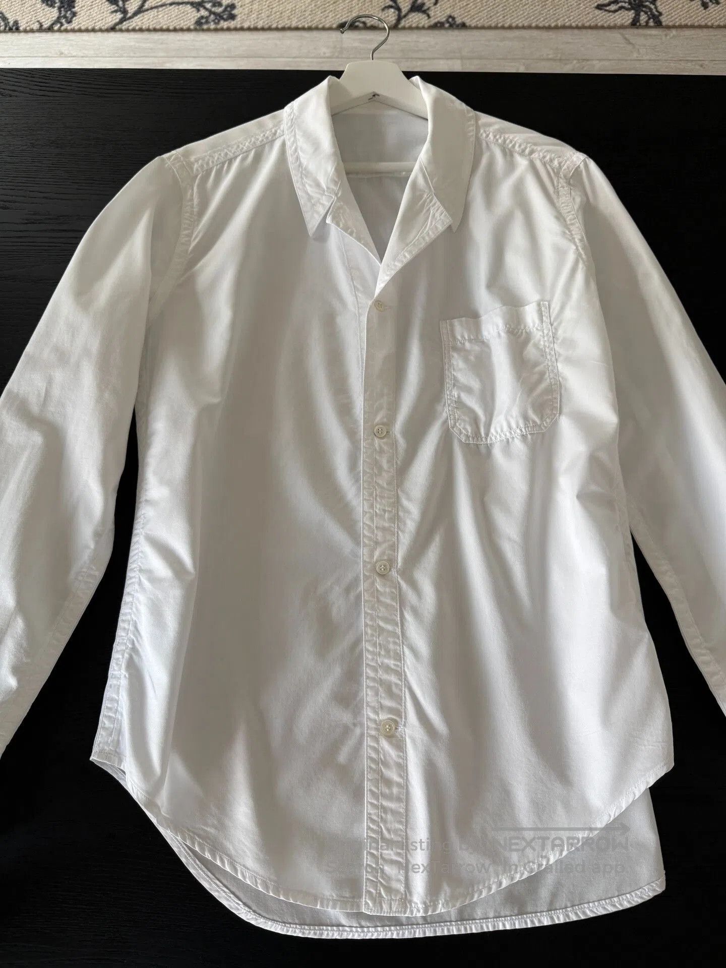 Yohji Yamamoto Yohji Yamamoto 12SS Asymmetric Collar Shirt. Size US M / EU 48-50 / 2 - 3 Thumbnail