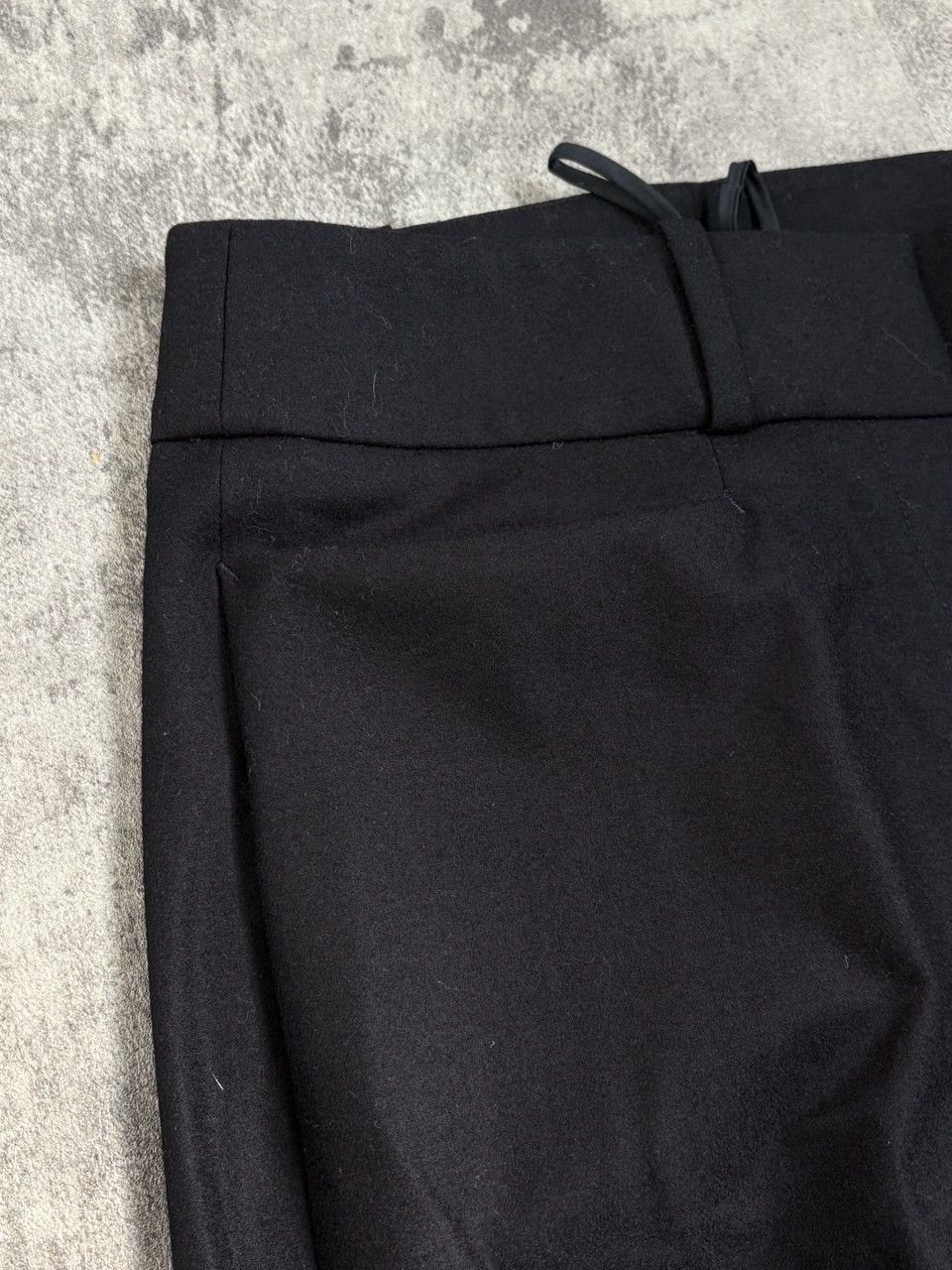 Jil Sander Jil Sander Rare Black Wool Women’s Pants Size 24" / US 00 / IT 34 - 6 Thumbnail