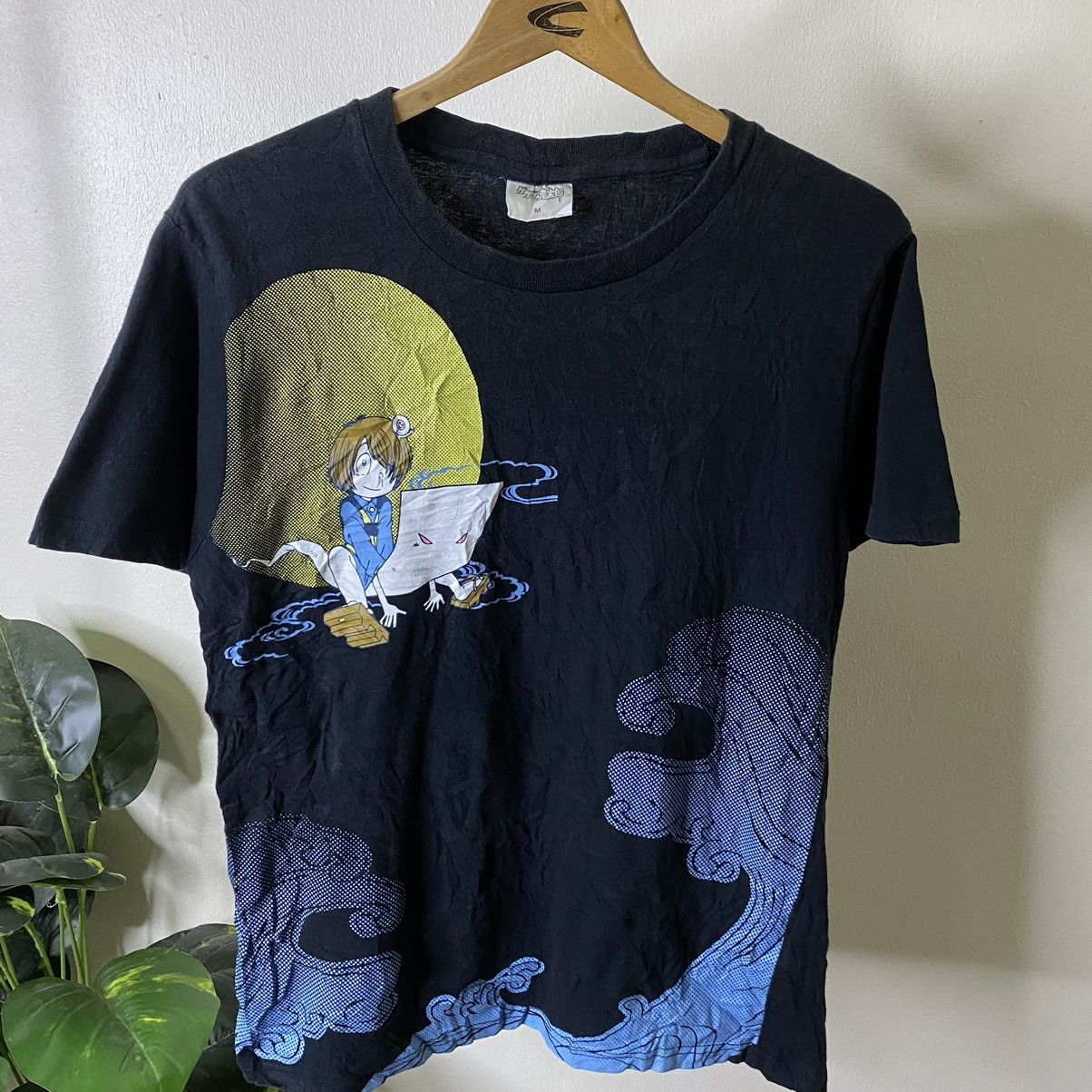 Anime Y2K Gegege No Kitaro Japanese Manga Series Anime Tee Size US M / EU 48-50 / 2 - 2 Thumbnail