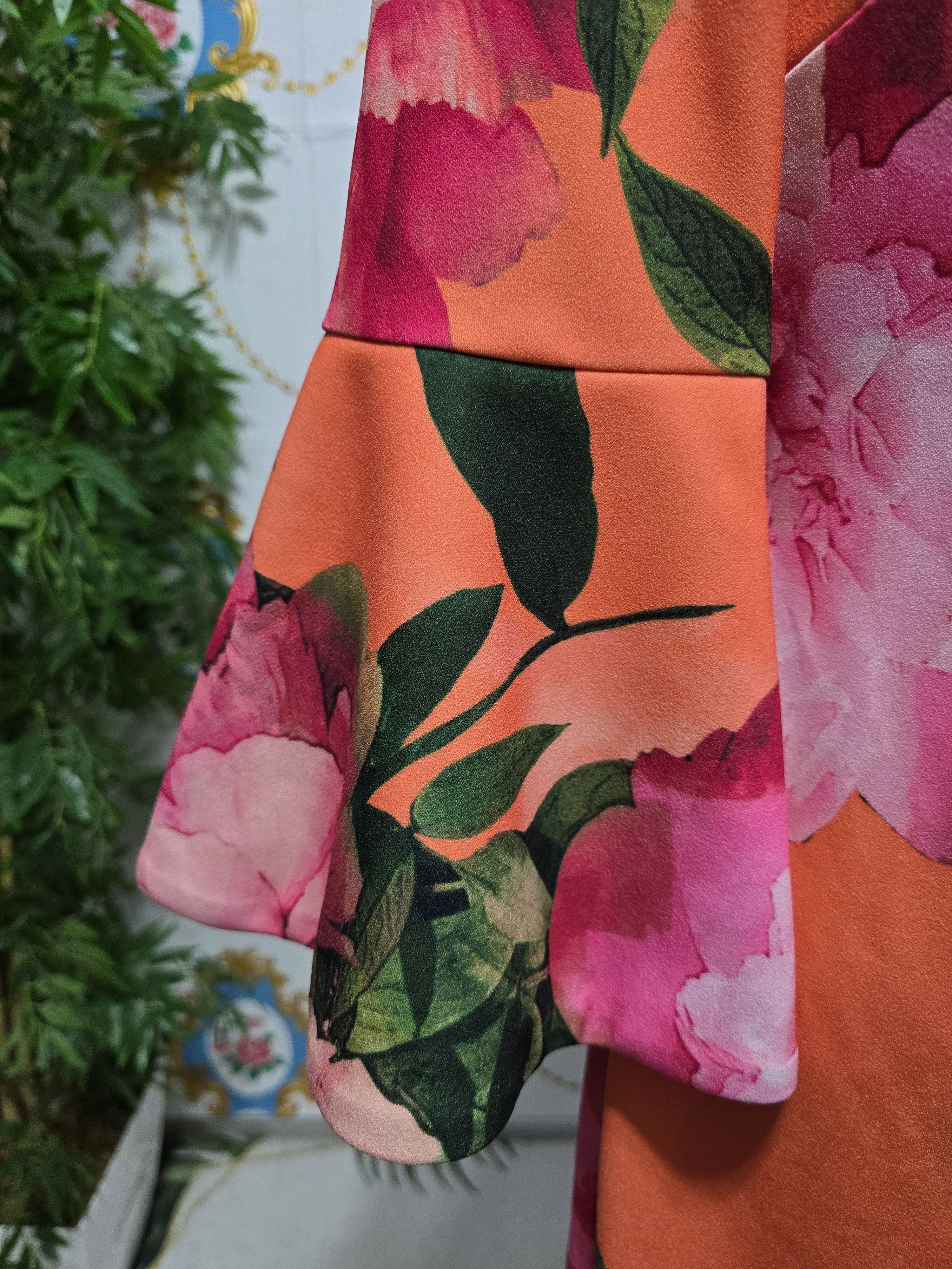 Calvin Klein CALVIN KLEIN dress women size MEDIUM flowers pattern Size M / US 6-8 / IT 42-44 - 7 Thumbnail