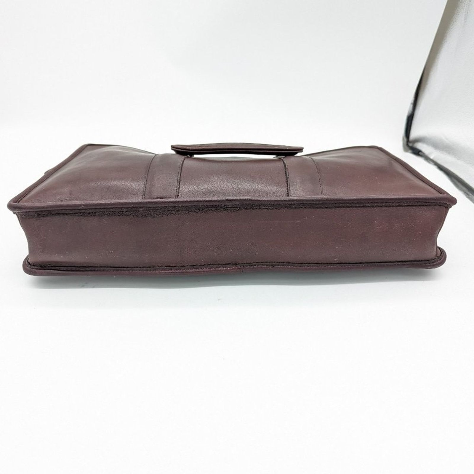 Coach Coach Vintage Embassy Briefcase Brown Leather Made in USA Size ONE SIZE - 8 Thumbnail