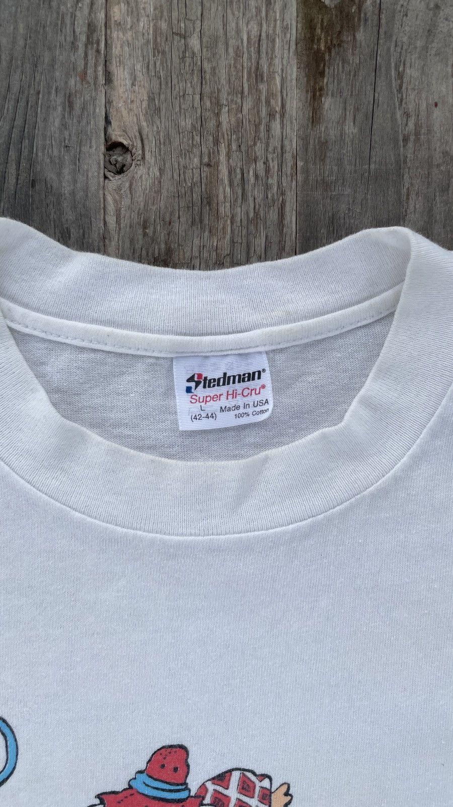 Other Vintage 80’s Art Tee Sheep Happens Size US L / EU 52-54 / 3 - 5 Thumbnail