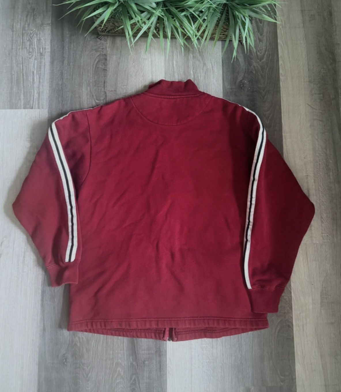 Vintage Vintage Full Zip Track Jacket Stripes Men Retro Athletic Y2K Size US XL / EU 56 / 4 - 2 Thumbnail