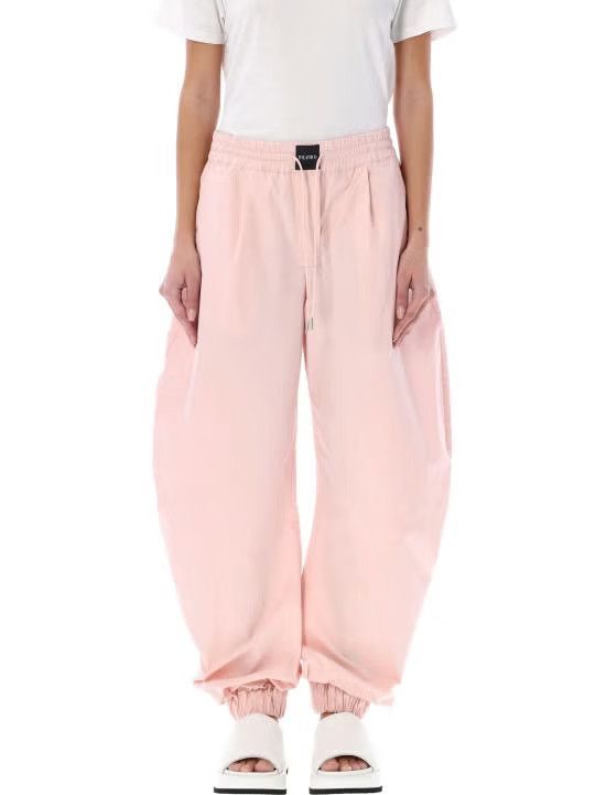 The Attico o1s22i1n1024 Poplin Joggers in Pink Size 27" / US 4 / IT 40 - 5 Thumbnail