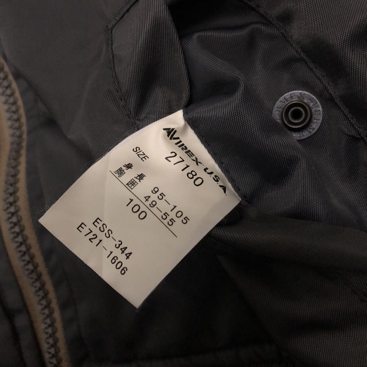 Avirex Avirex USA Flying Jacket Type MA-1 for kids Size US XXS / EU 40 - 7 Thumbnail