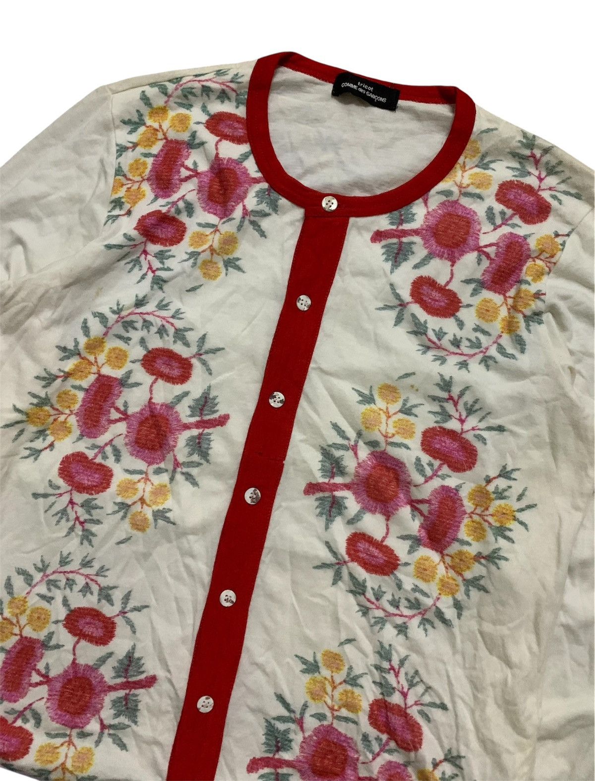 Tricot Comme des Garcons 💥Final💥Comme Des Garçons Tricot Cardigan Shirt Size S / US 4 / IT 40 - 2 Thumbnail